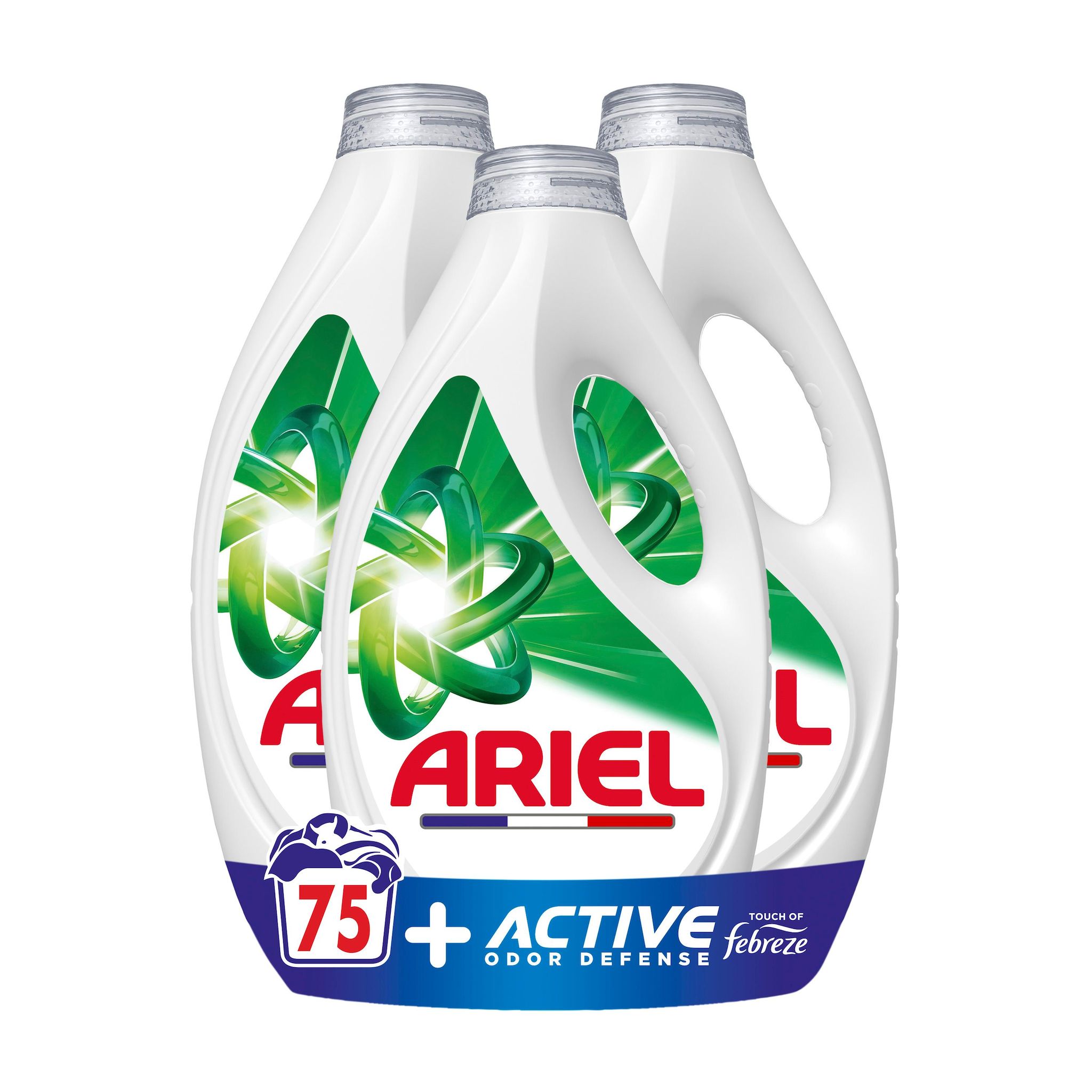 ARIEL Détergent lessive liquide active 3.375l