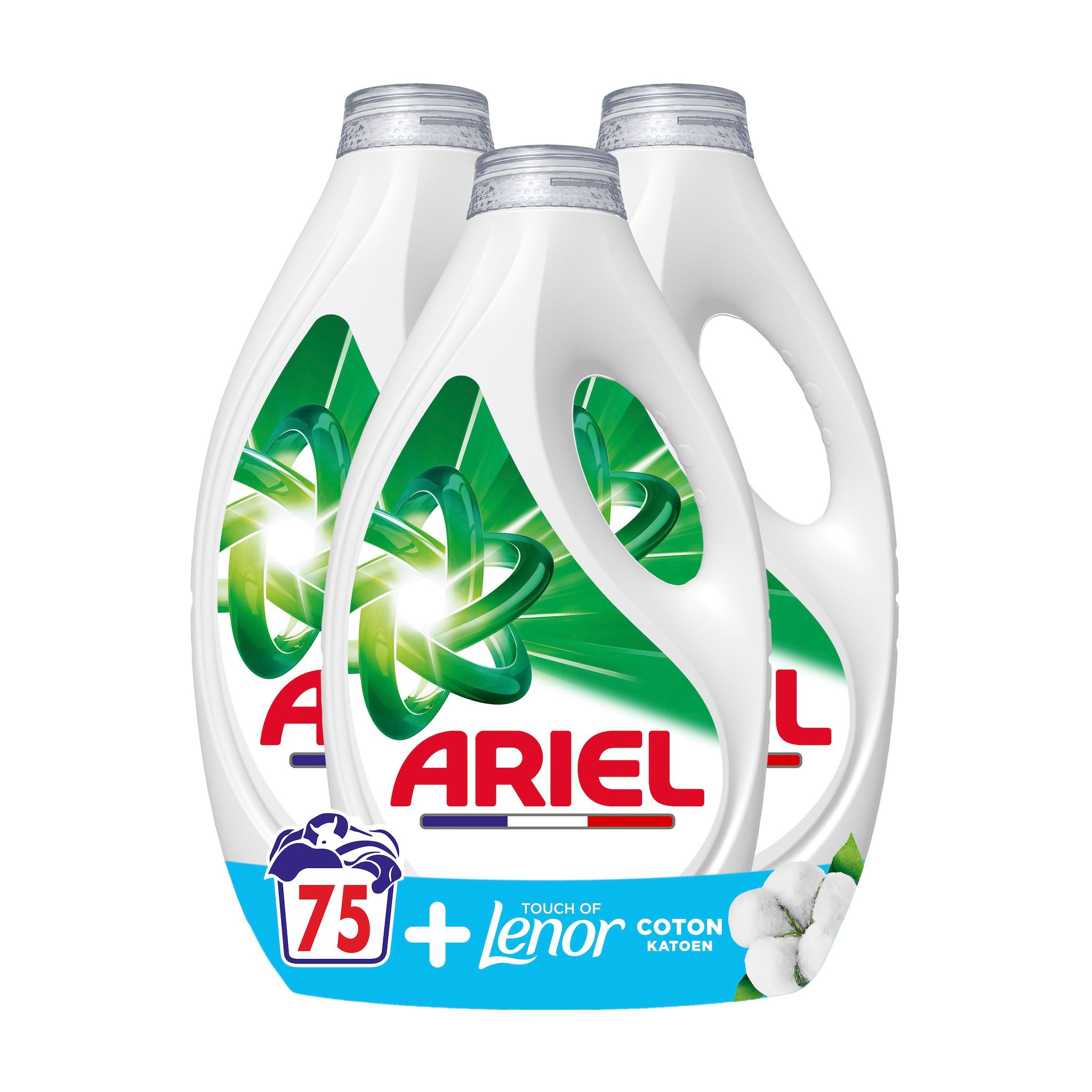 ARIEL Détergent liquide lessive 3,375l