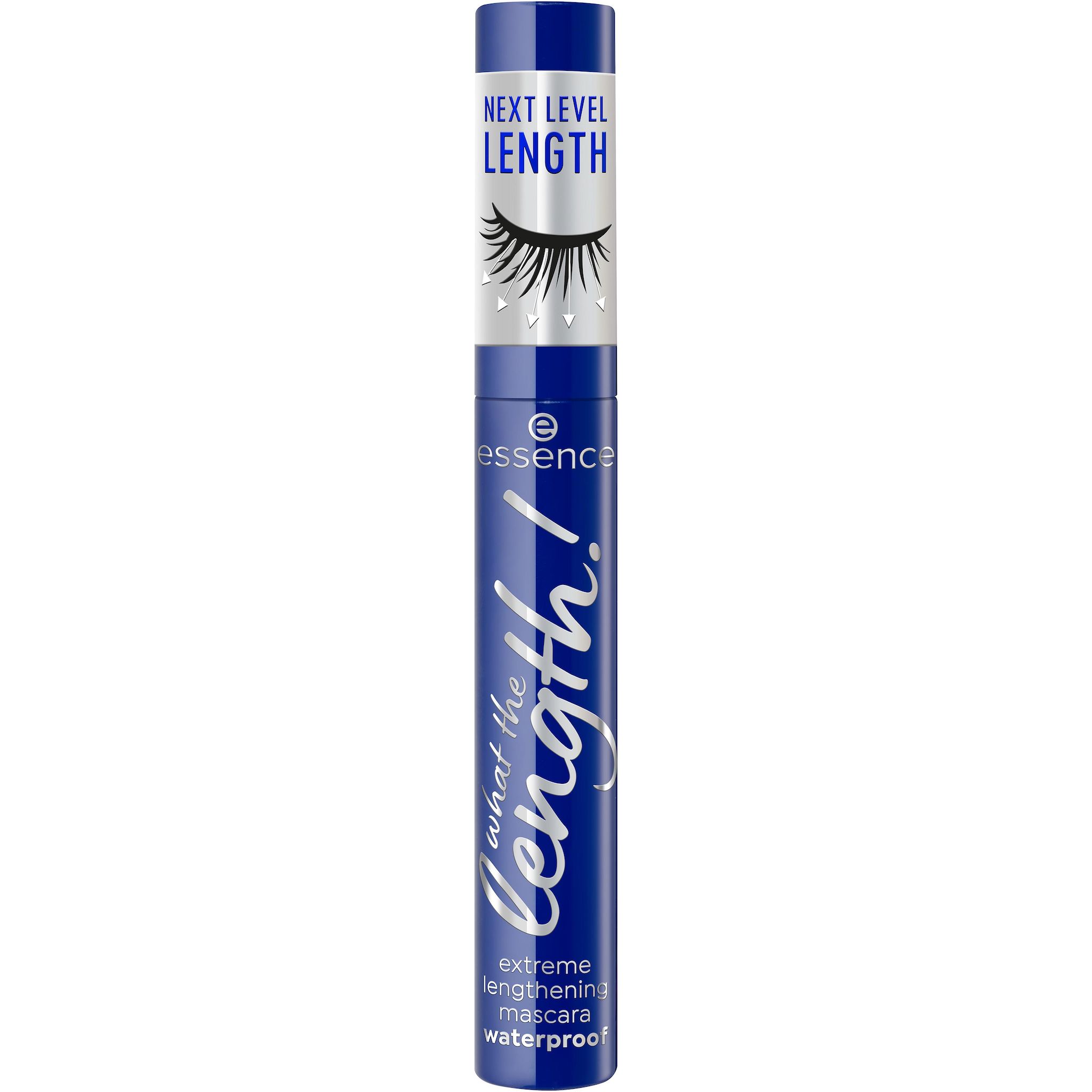 ESSENCE What The Length! Mascara extreme lenghtening waterproof 02 black 10ml