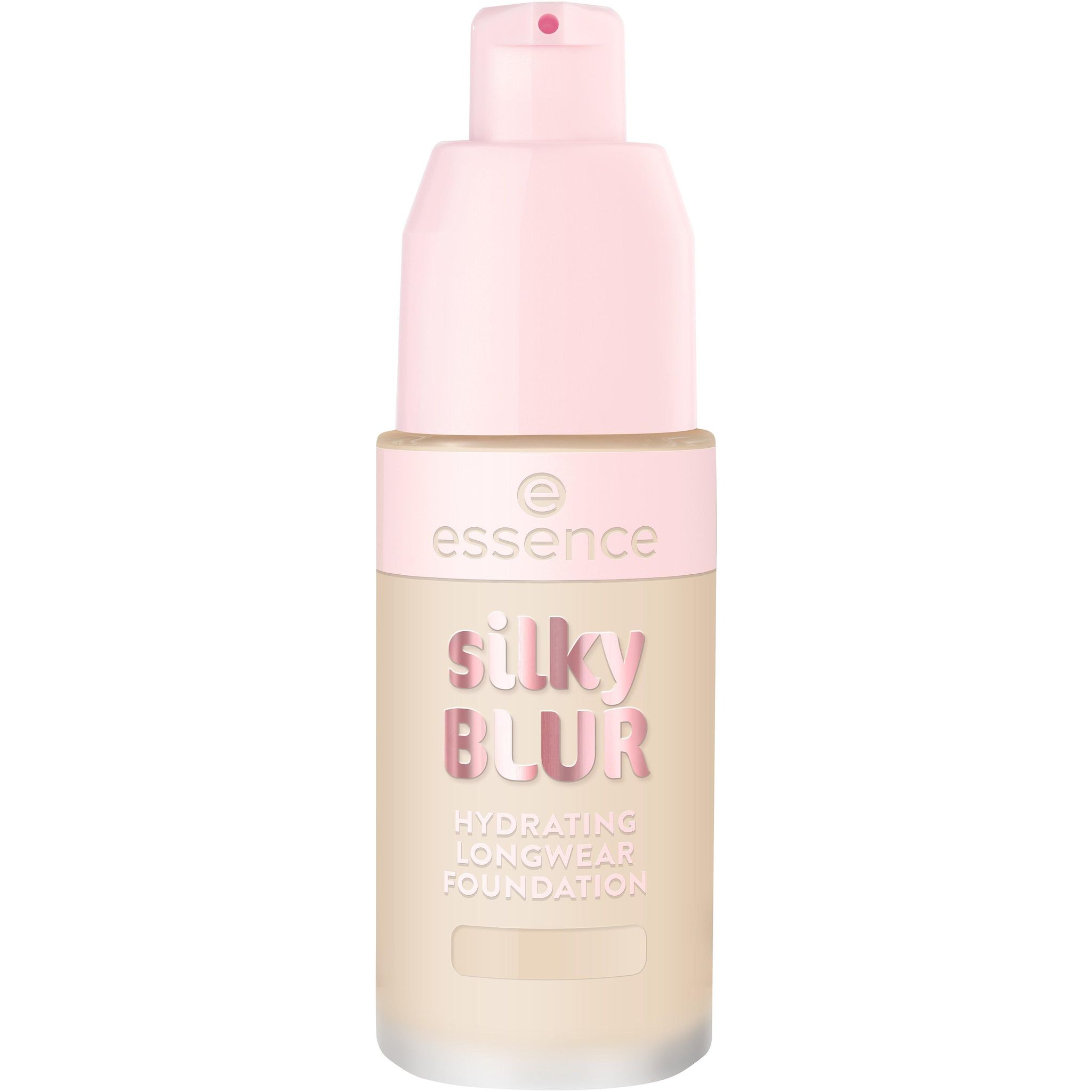 Voir la diapositive 3 : ESSENCE Silky Blur Hydrating longwear foundation fond de teint liquide 100 30ml