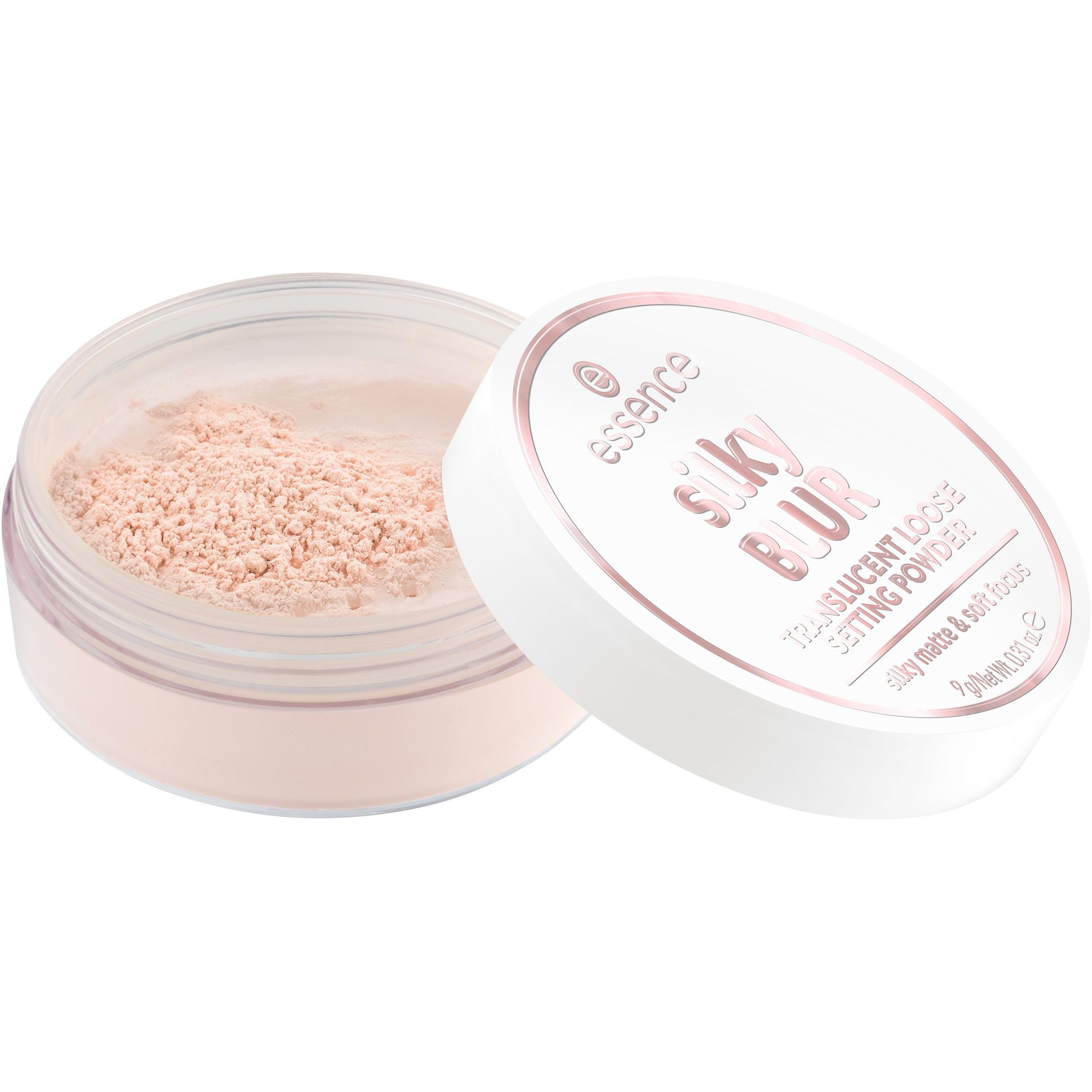 Voir la diapositive 2 : ESSENCE Silky Blur Translucent loose setting powder 10 9g