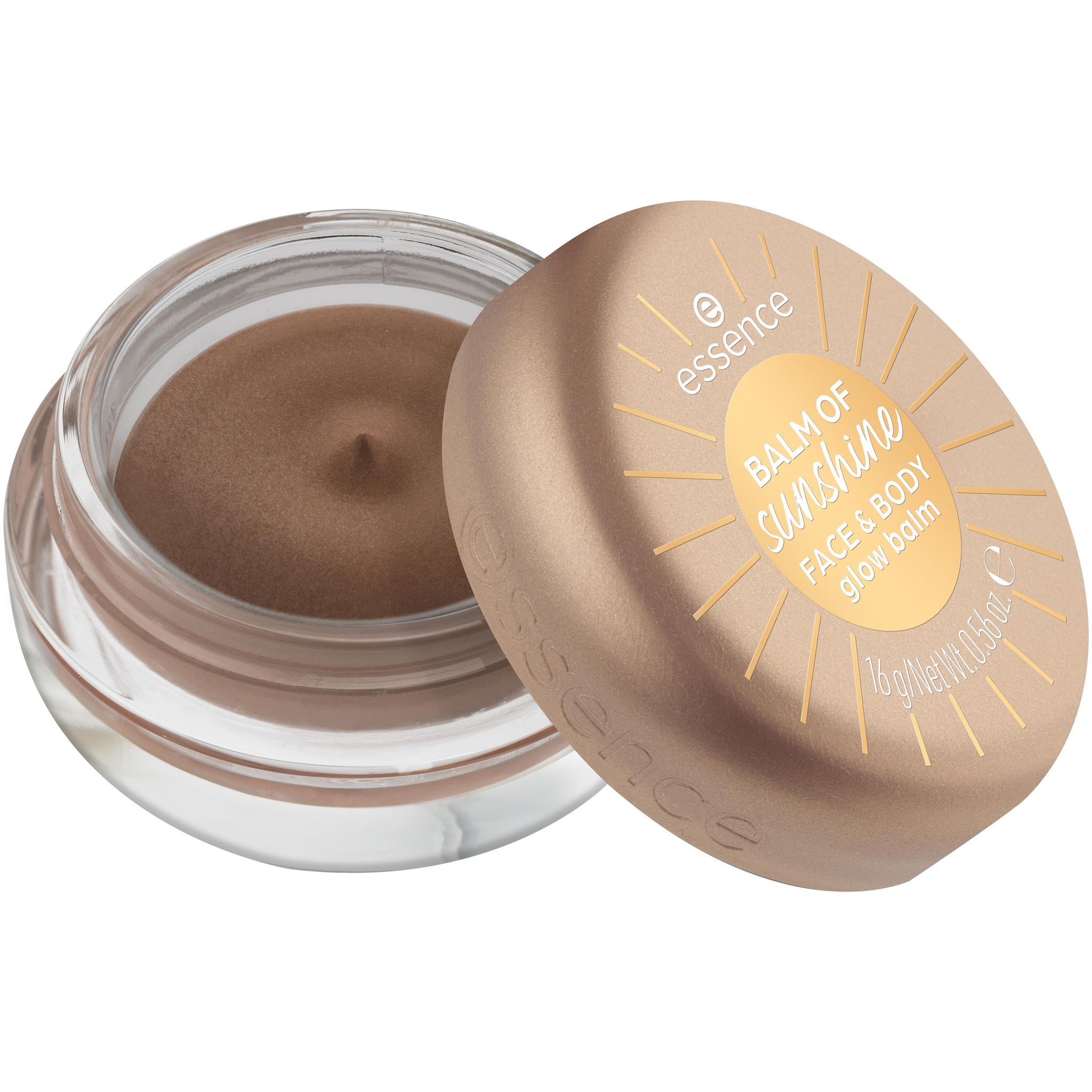 Voir la diapositive 2 : ESSENCE Balm Of Sunshine Face & body glow balm 20 séduction du soleil 16g