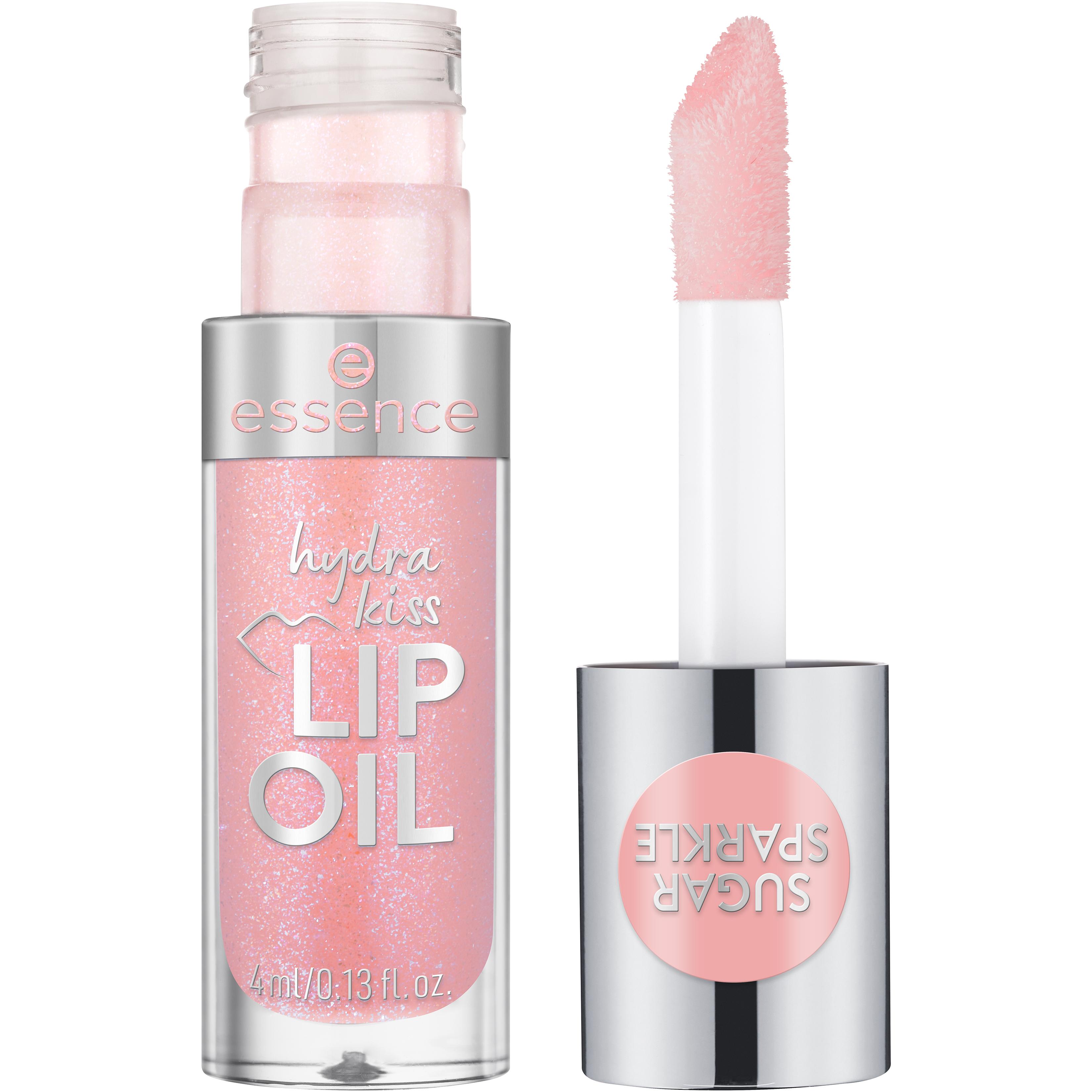 Voir la diapositive 2 : ESSENCE Hydra Kiss Lip Oil 10 sugar sparkle 4ml