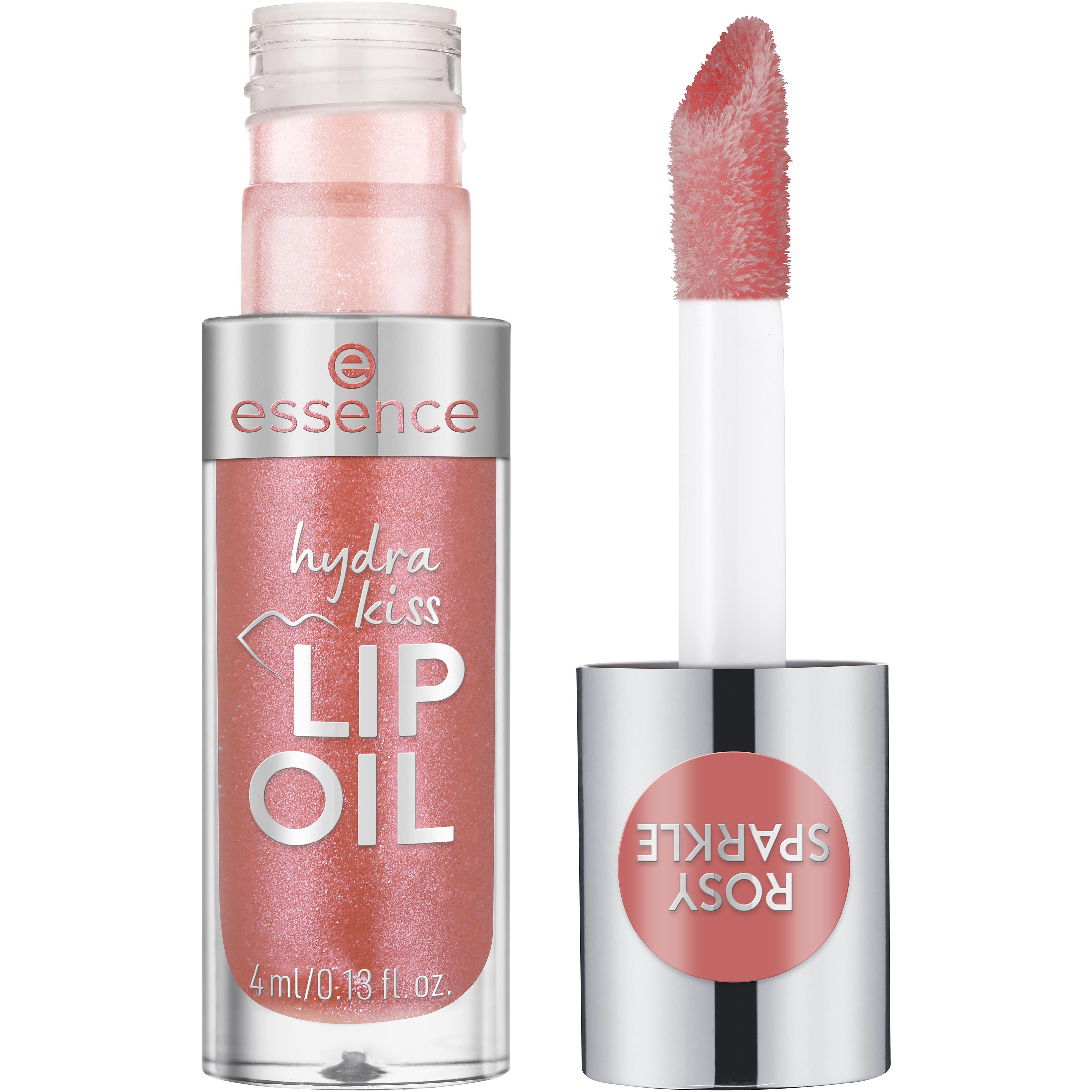 Voir la diapositive 2 : ESSENCE Hydra Kiss Lip Oil 11 rosy sparkle 4ml