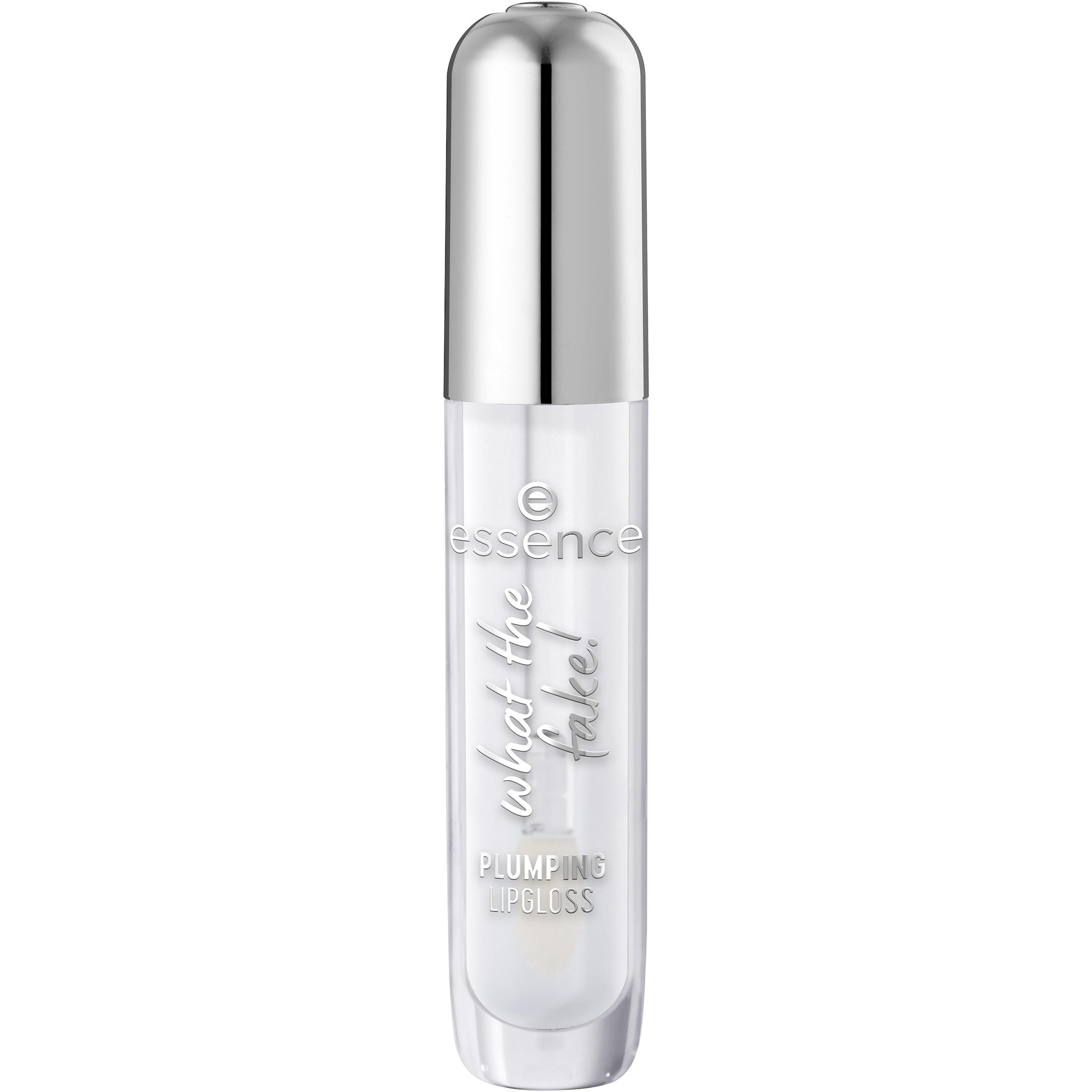 ESSENCE What The Fake! Plumping lipgloss 100 sheer genius 4ml