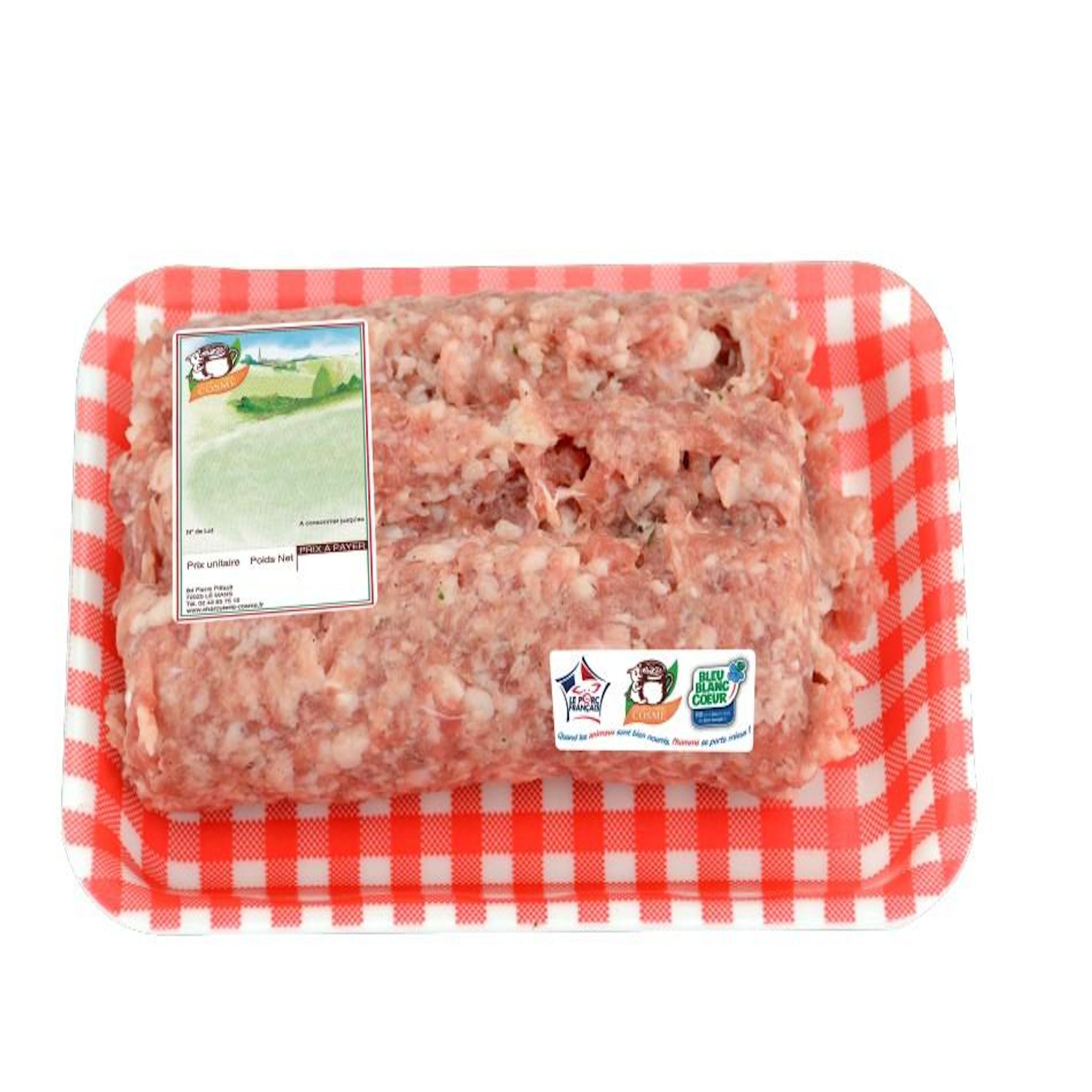 CHARCUTERIE COSME Chair à saucisse nature 500g