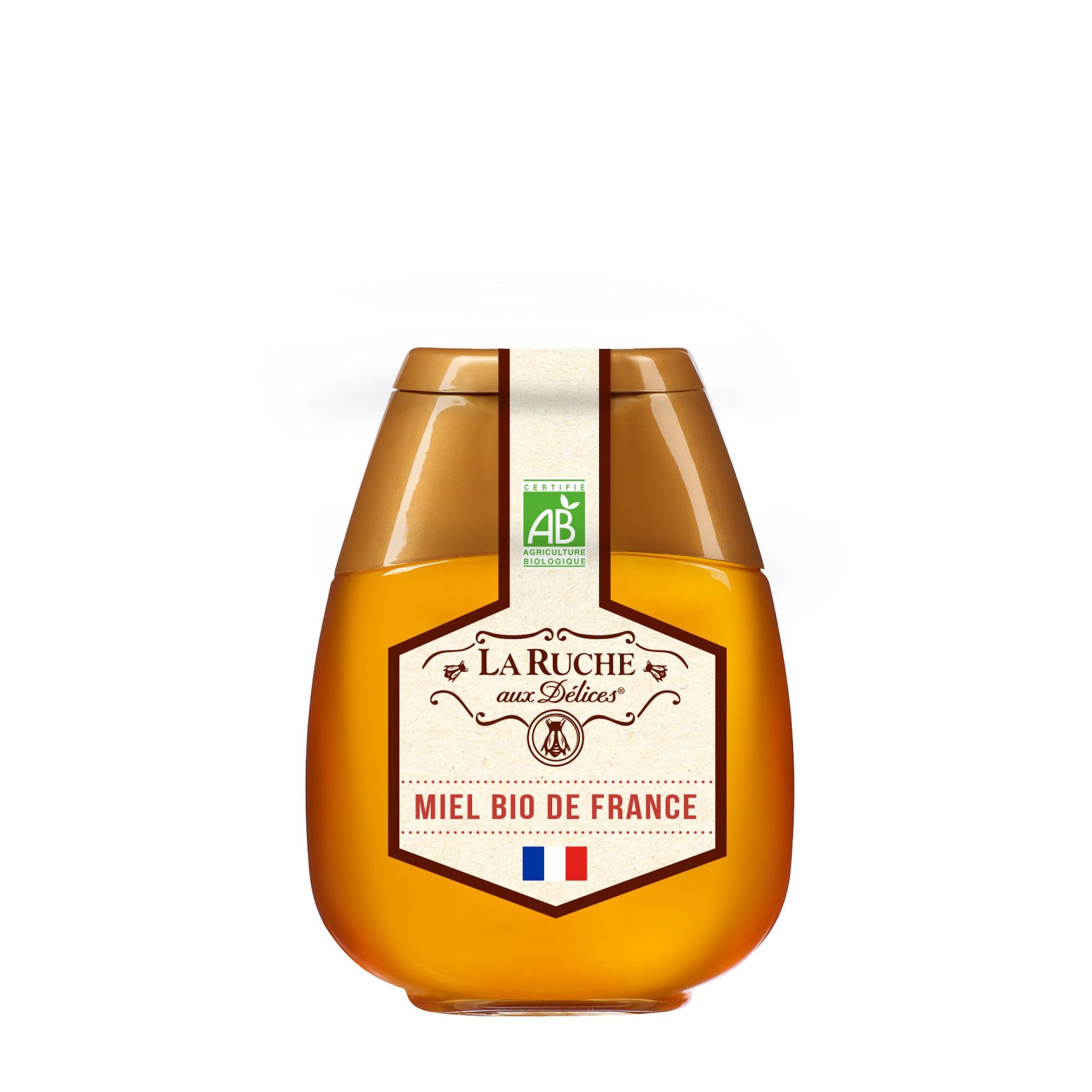 LA RUCHE AUX DELICES Miel bio de France 250g