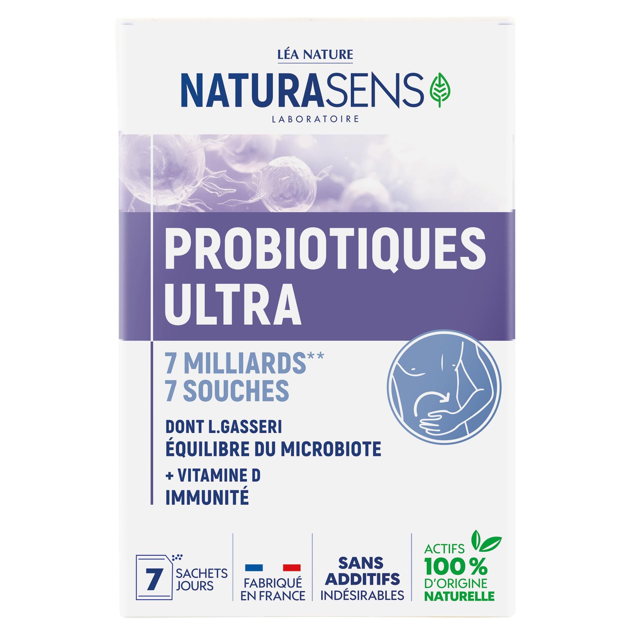 NATURASENS Probiotiques ultra équilibre du microibiote 7 sachets 12.6g