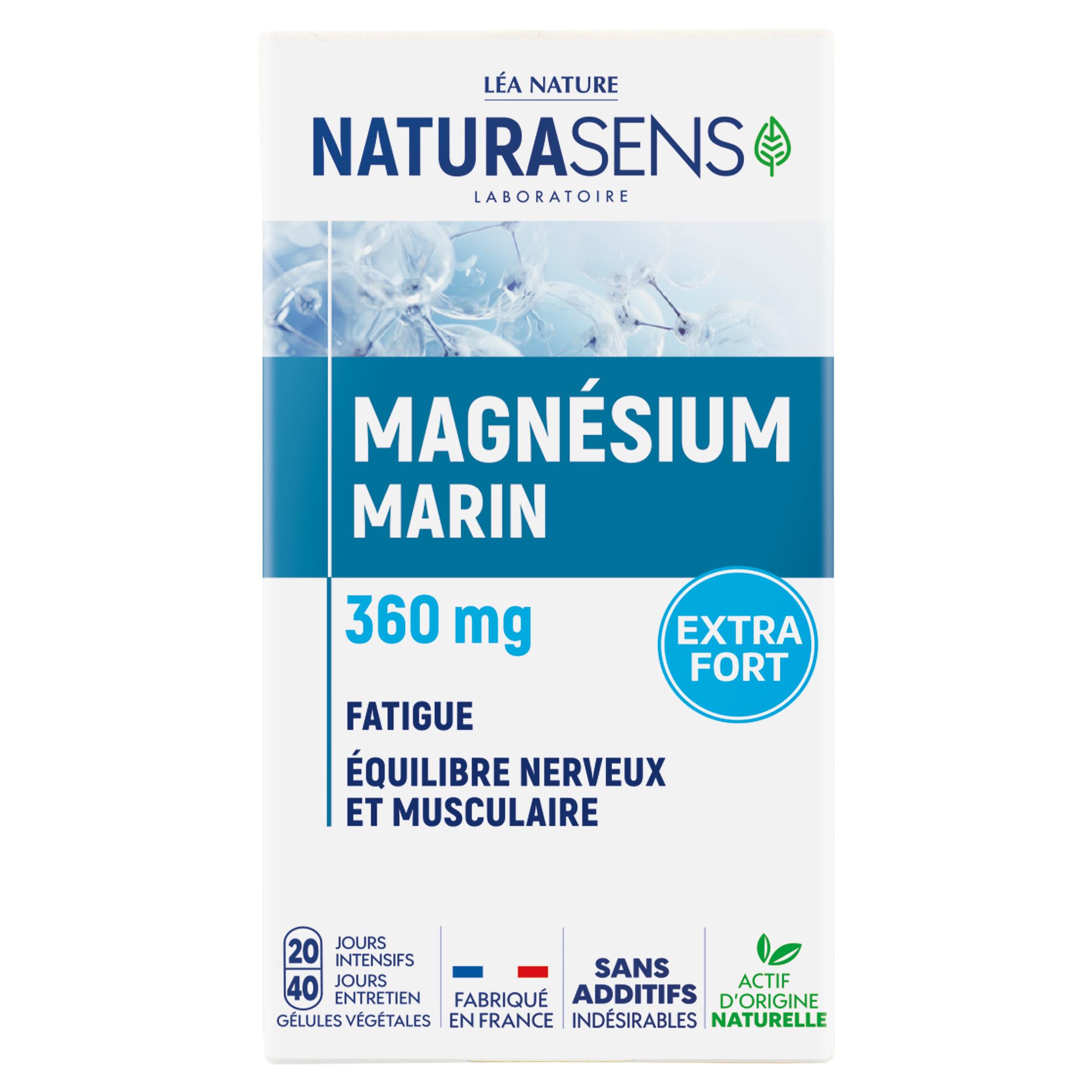NATURASENS Magnésium marin 360mg extra fort 26g
