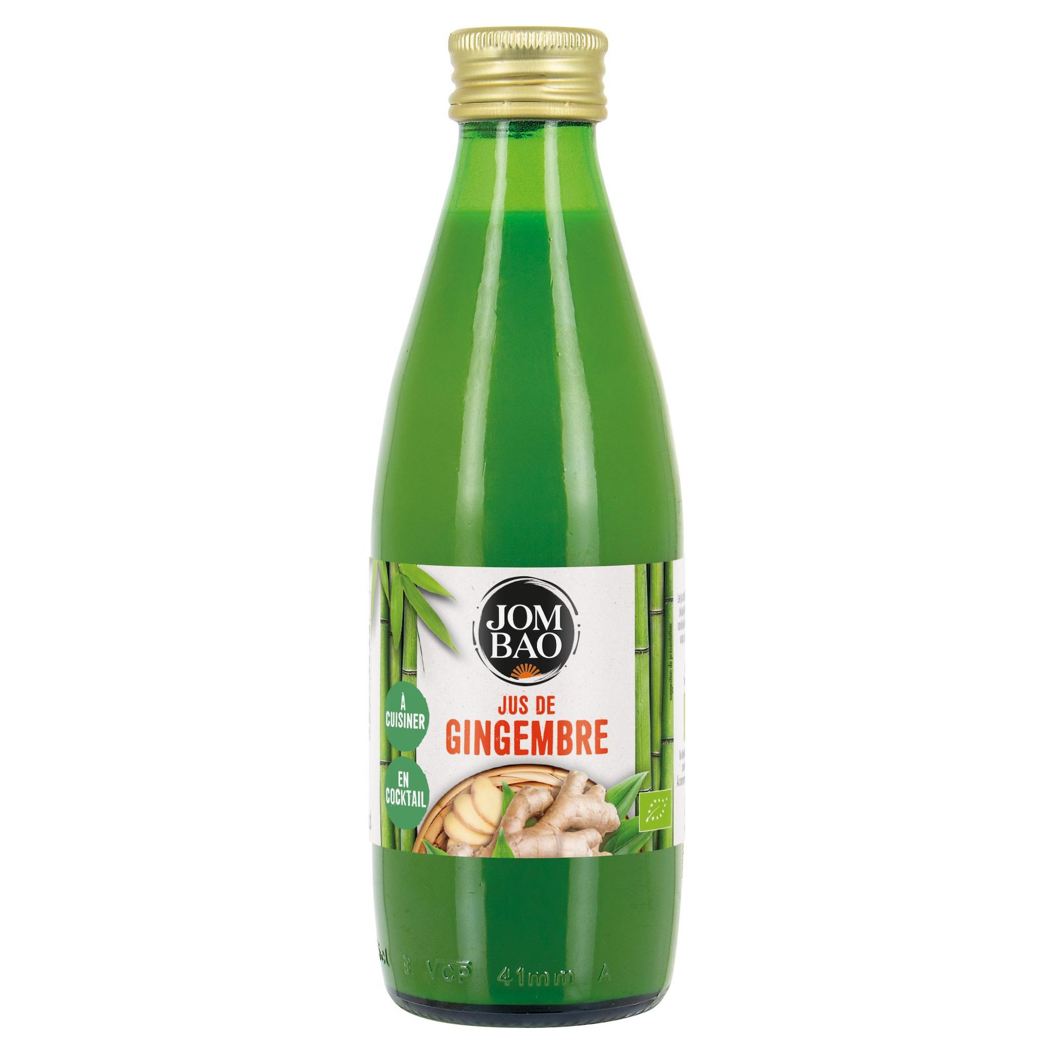 JOM BAO Pur jus de gingembre bio 25cl