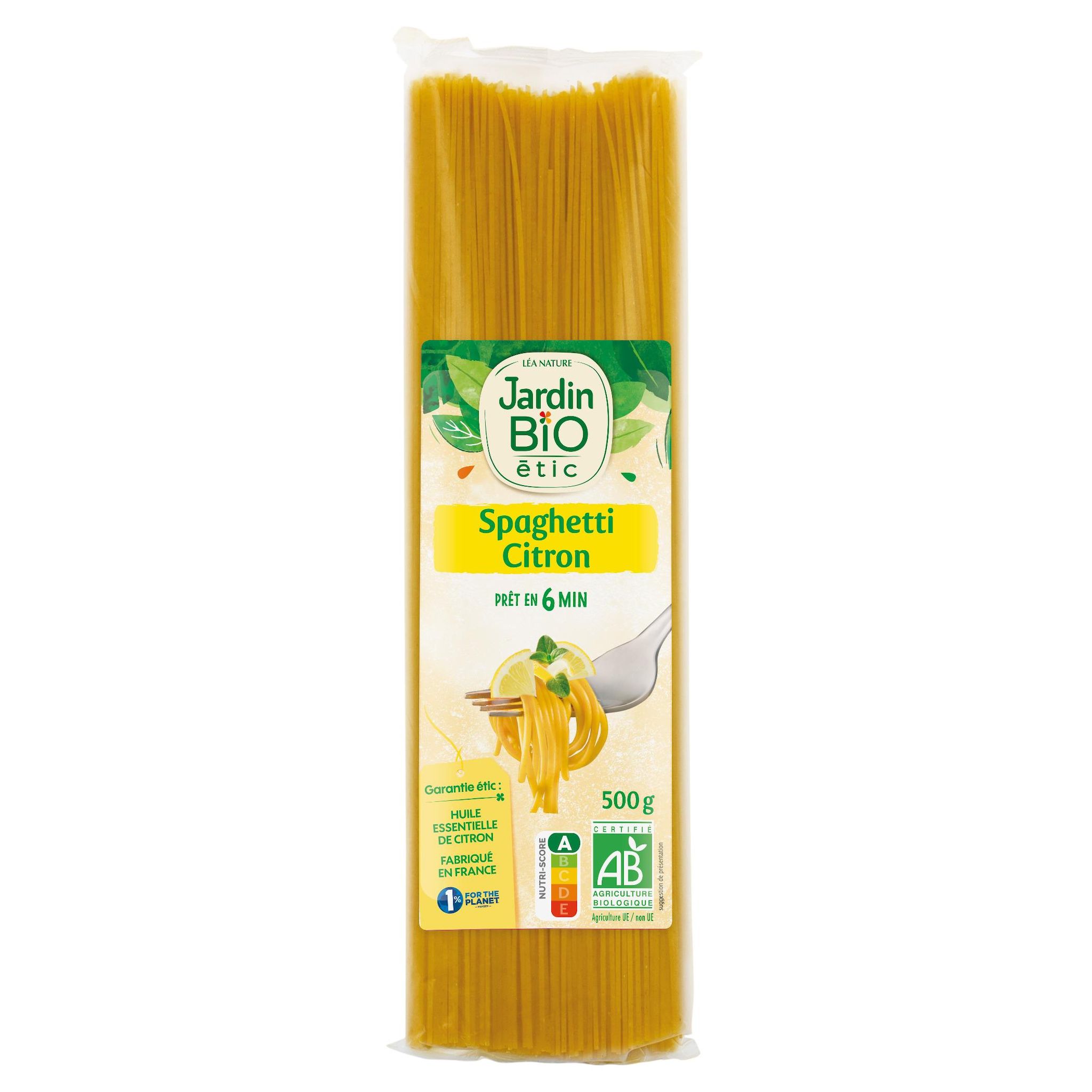 JARDIN BIO Spaghetti au citron 500g