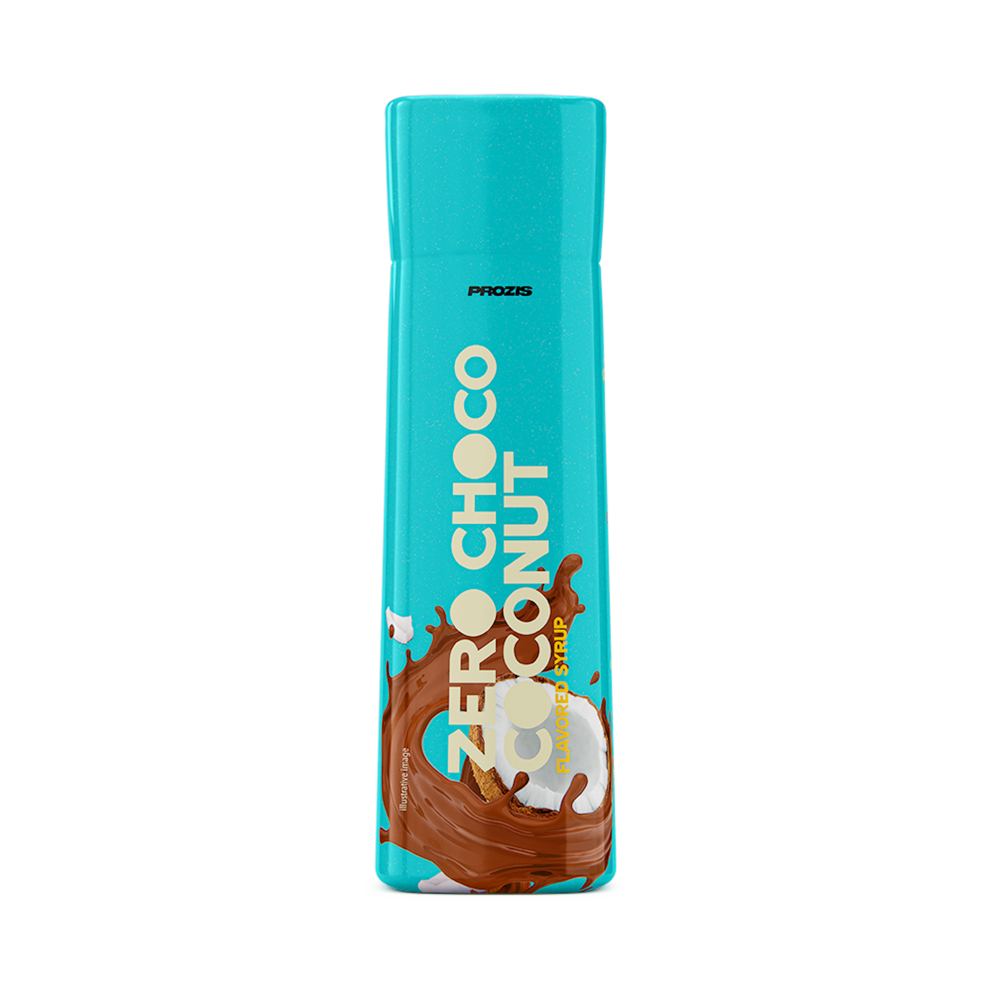 PROZIS Sirop zero saveur chocolat noix de coco 355g