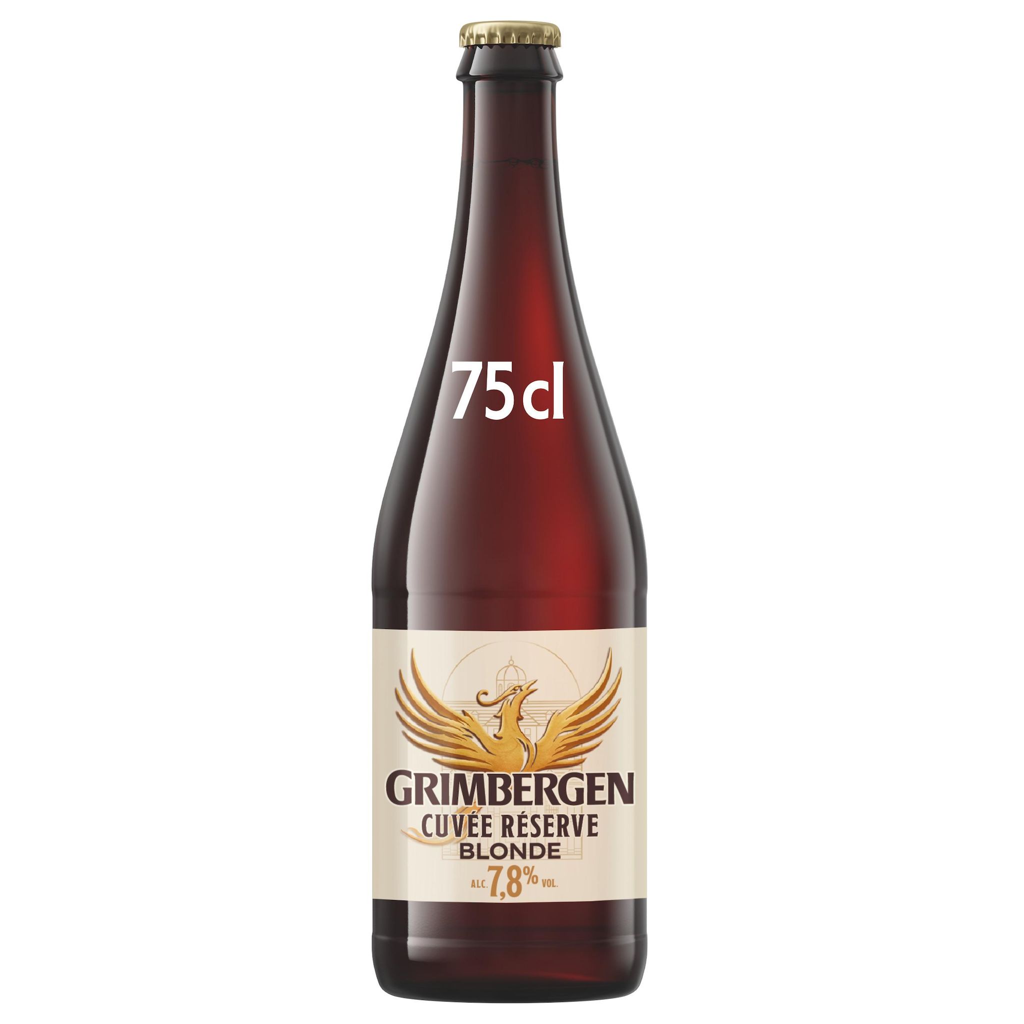 GRIMBERGEN Cuvée réserve Bière blonde 7.8% 75cl