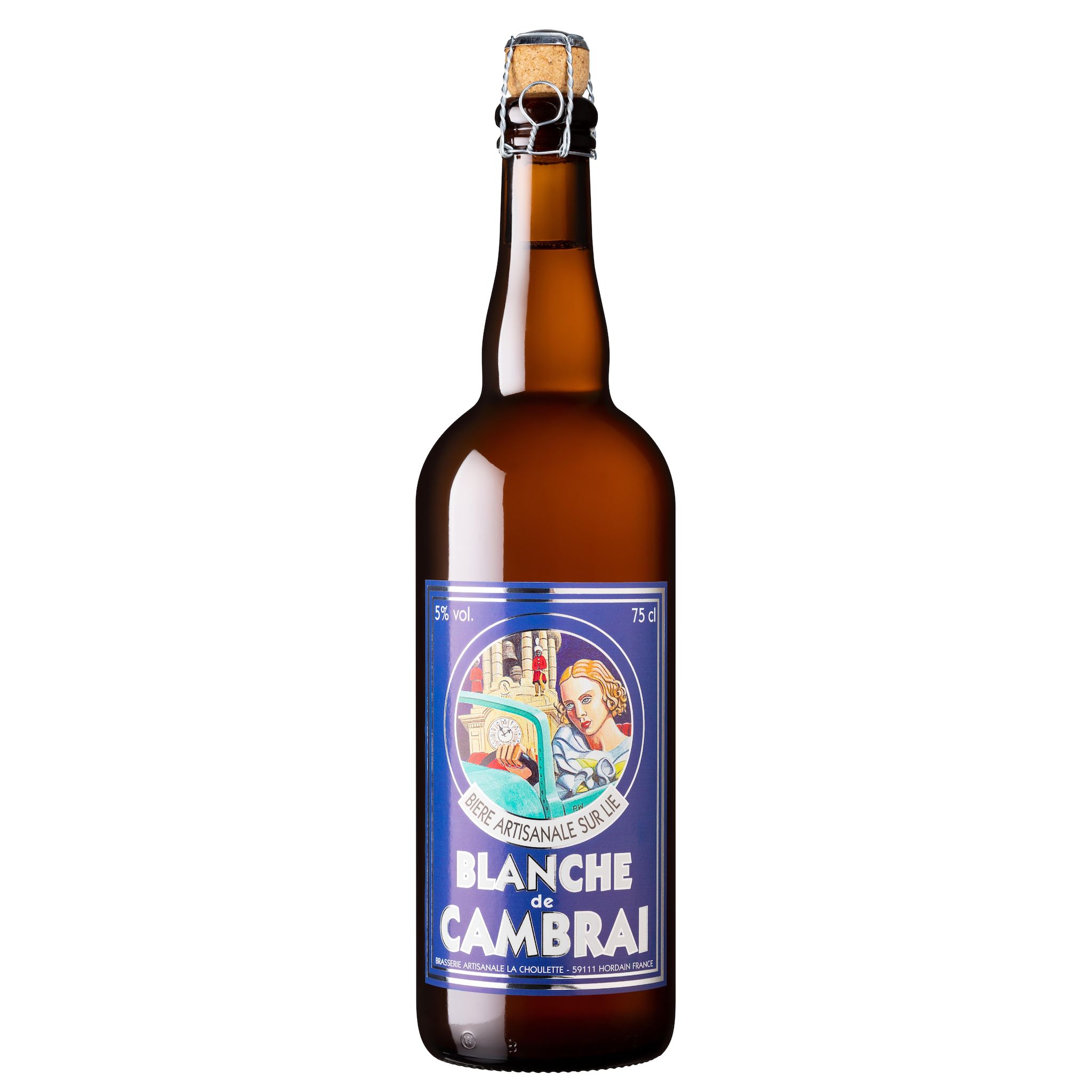 LA CHOULETTE Blanche de Cambrai bière blanche 5% 75cl