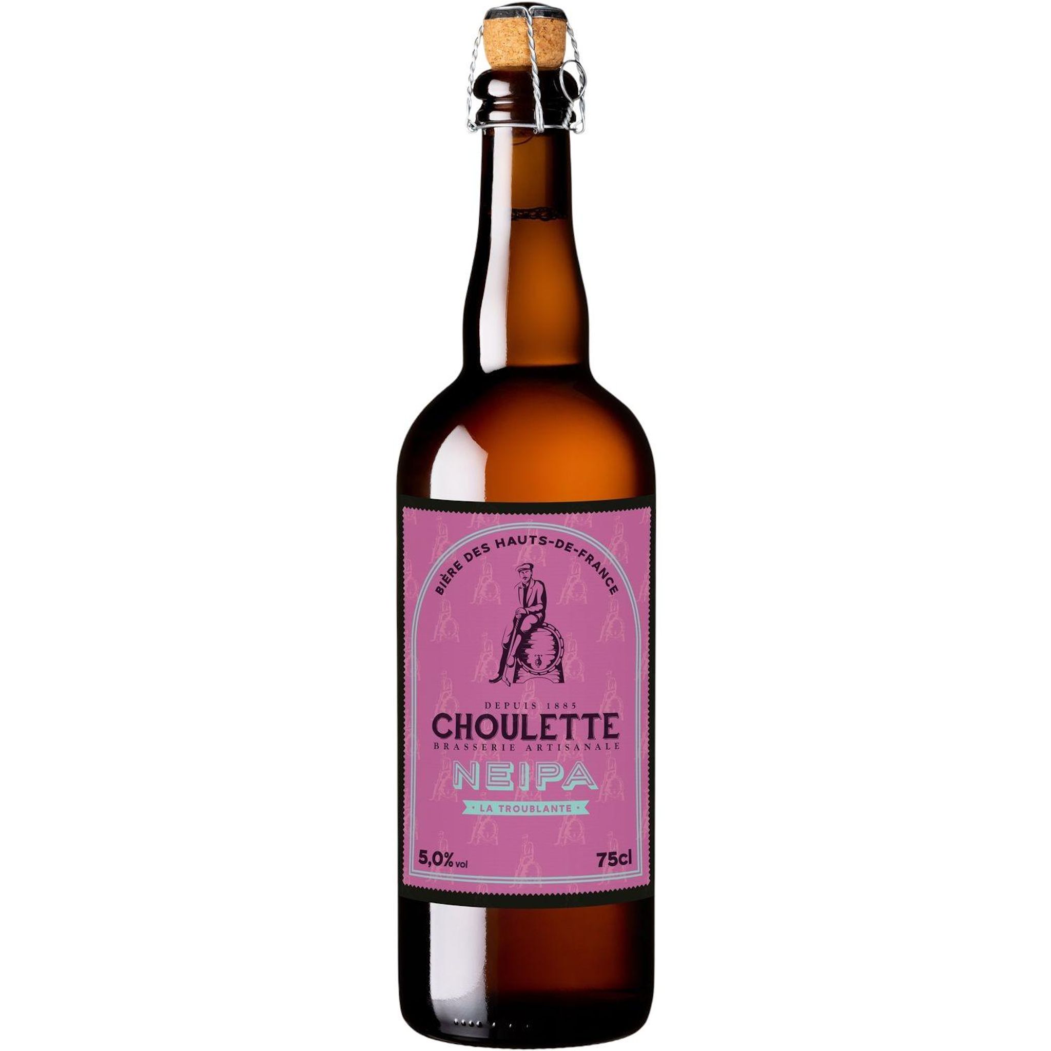 LA CHOULETTE Bière neipa 5% 75cl