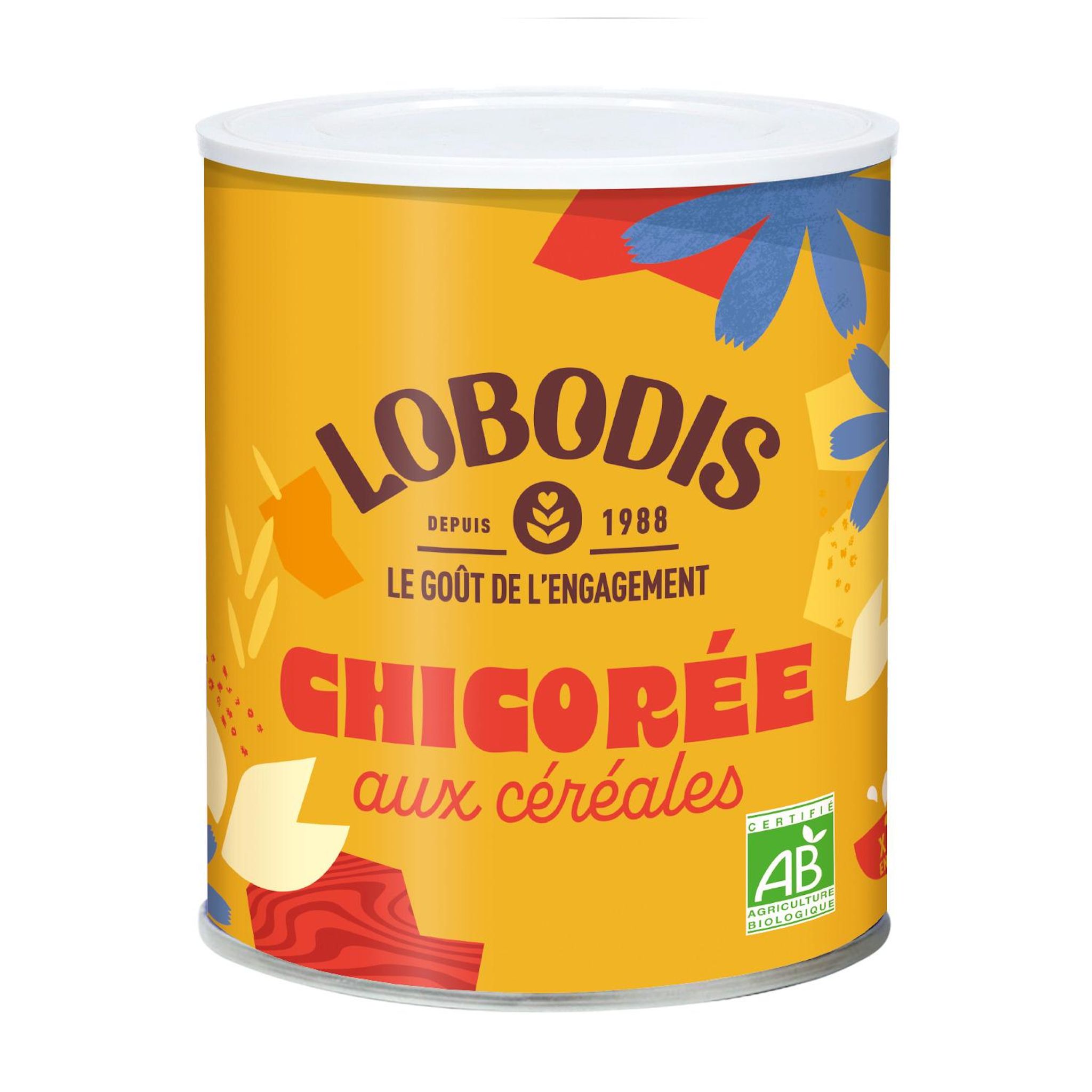LOBODIS Chicorée aux céréales instantanée bio 100g