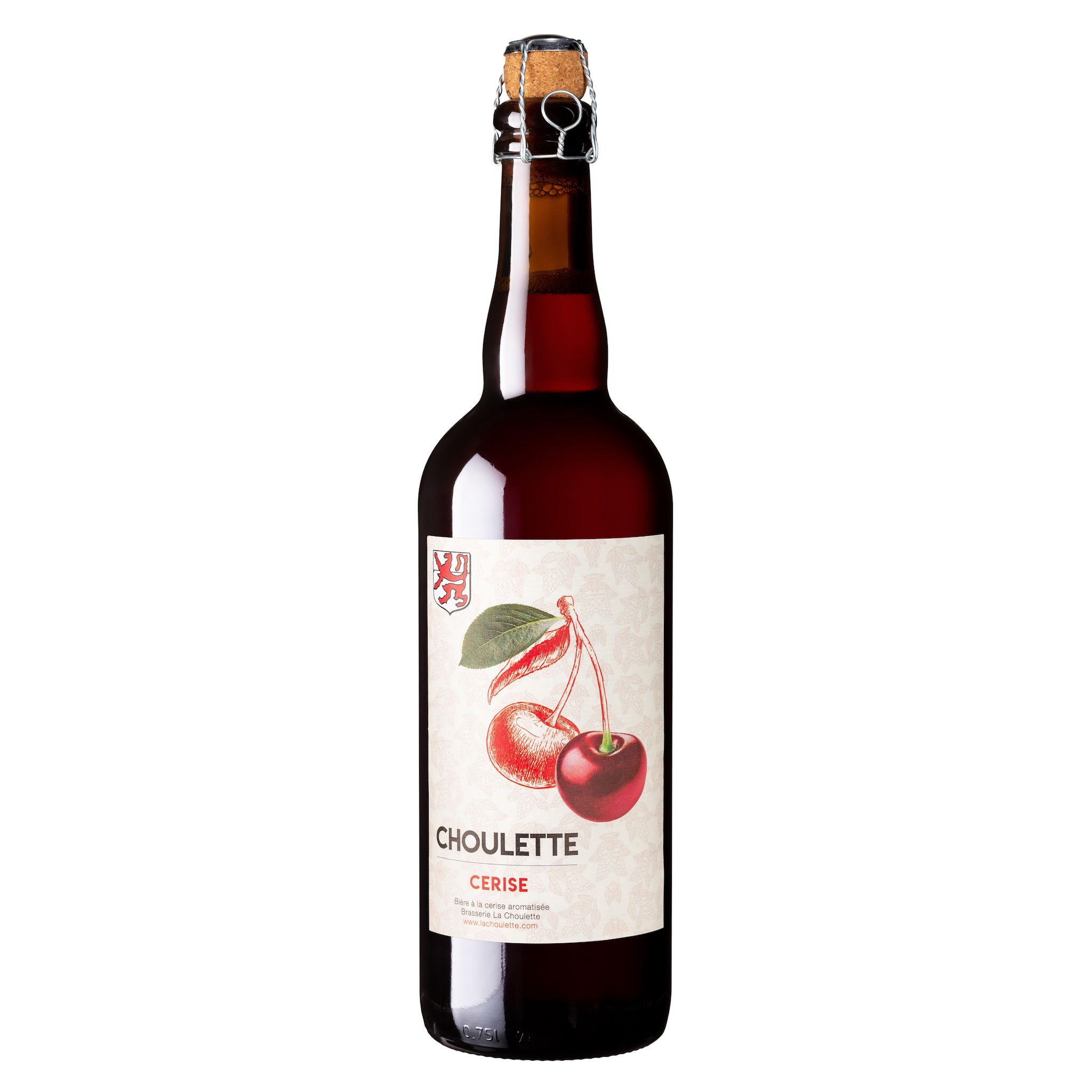 LA CHOULETTE Bière aromatisée aux fruits cerise 5% 75cl