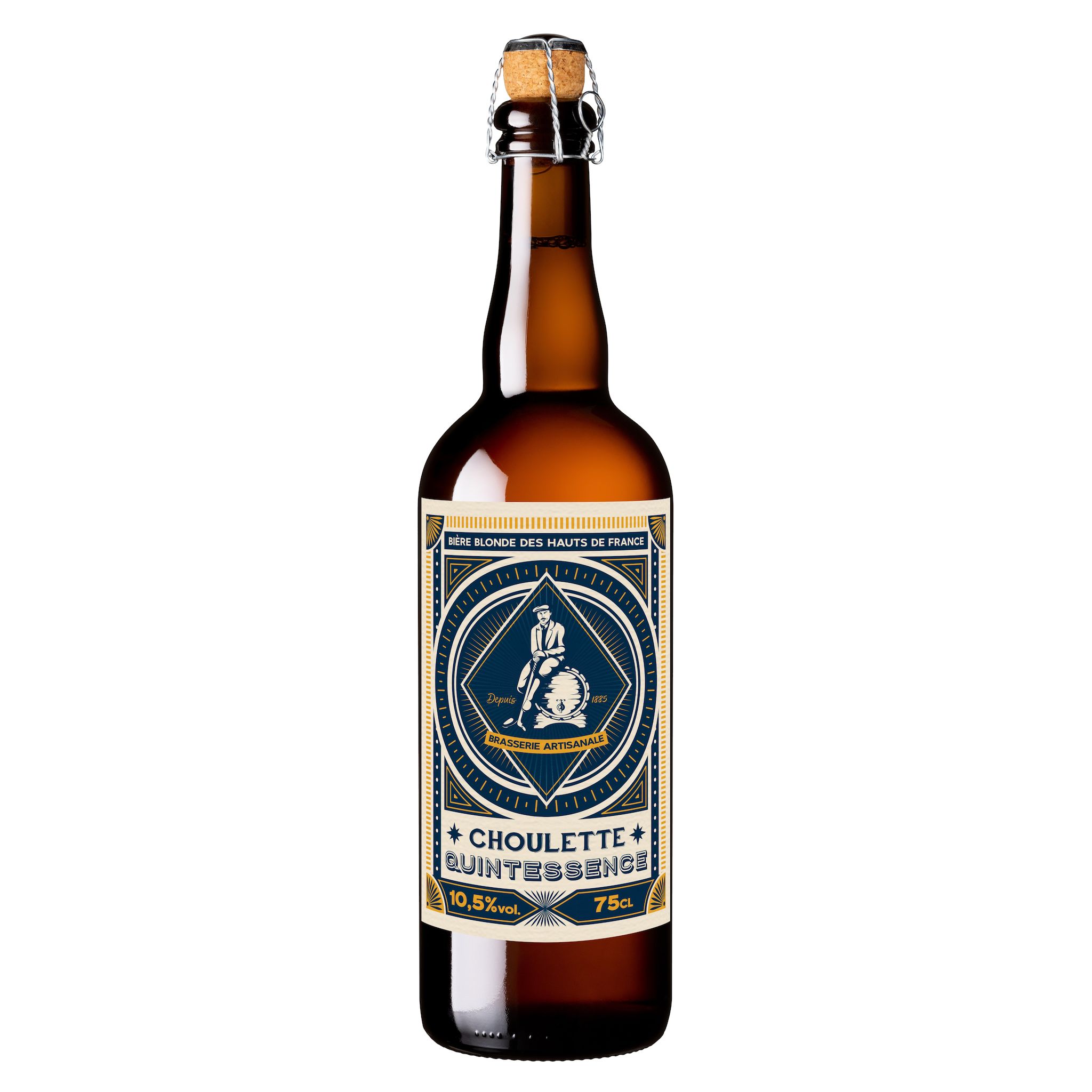LA CHOULETTE Quintessence Bière blonde 10.5% 75cl