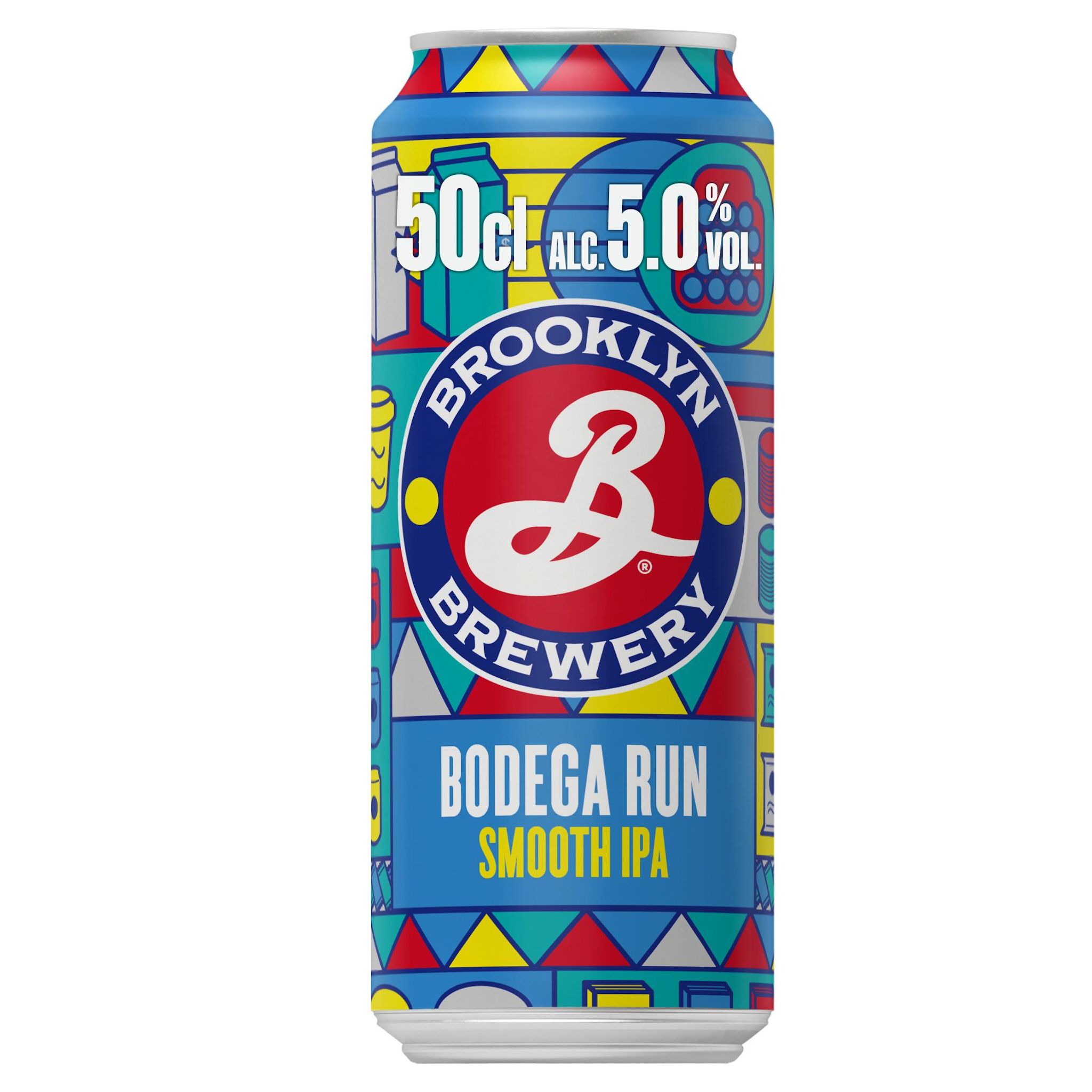 BROOKLYN Bodega Run Smooth Bière IPA 5% boîte 50cl