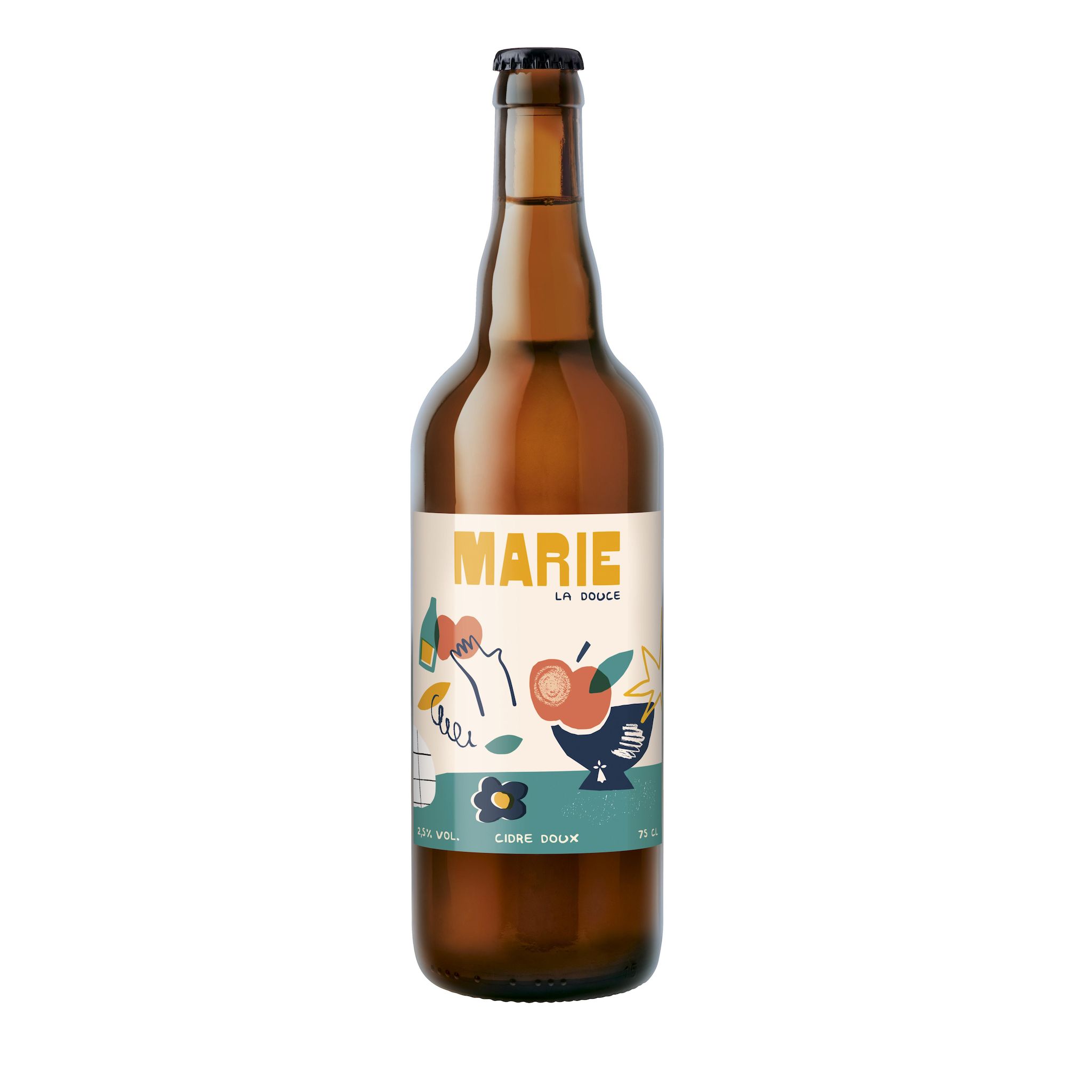 KERISAC Marie la douce Cidre doux 2,5% 75cl