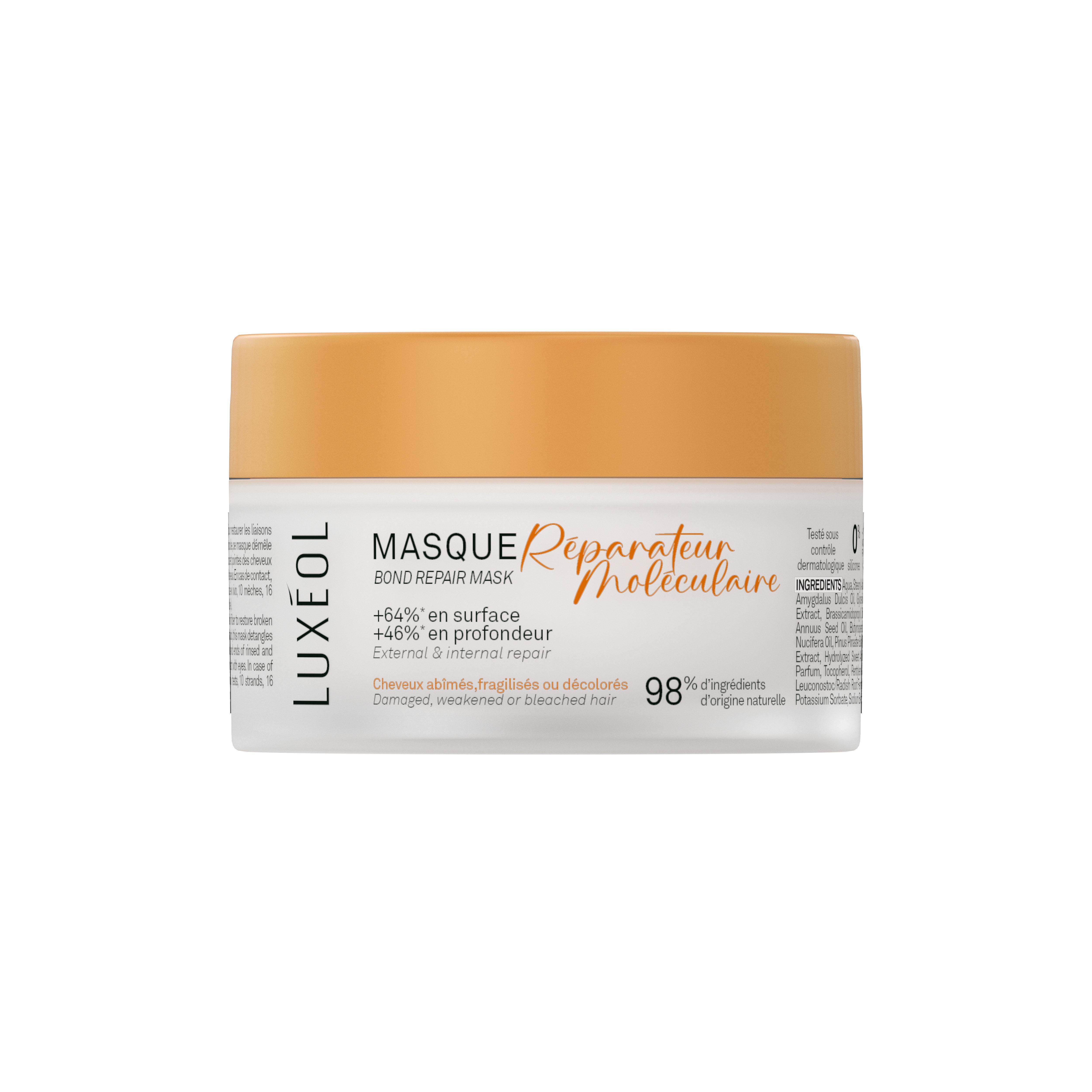 LUXÉOL Masque réparateur moléculaire 200ml
