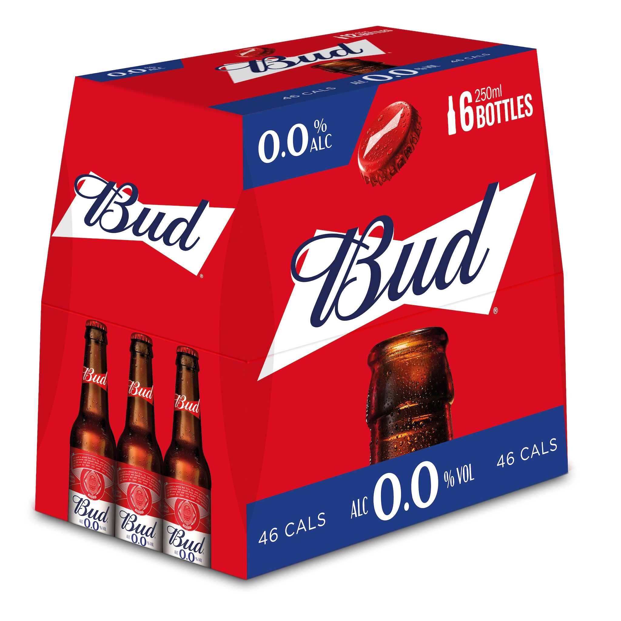BUD Bière 0% bouteille 6x25cl