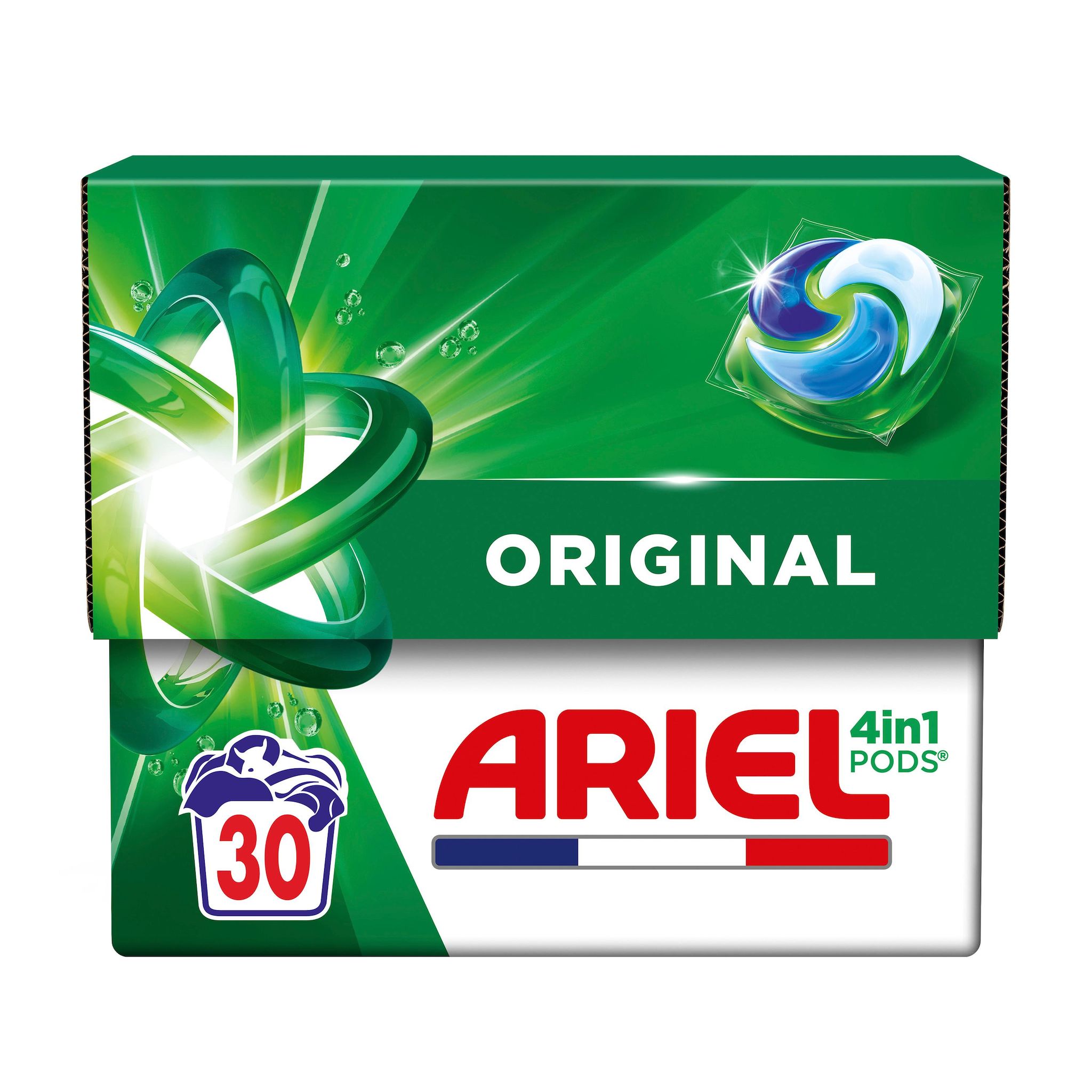 ARIEL 4in1 PODS lessive capsules liquide 30 capsules