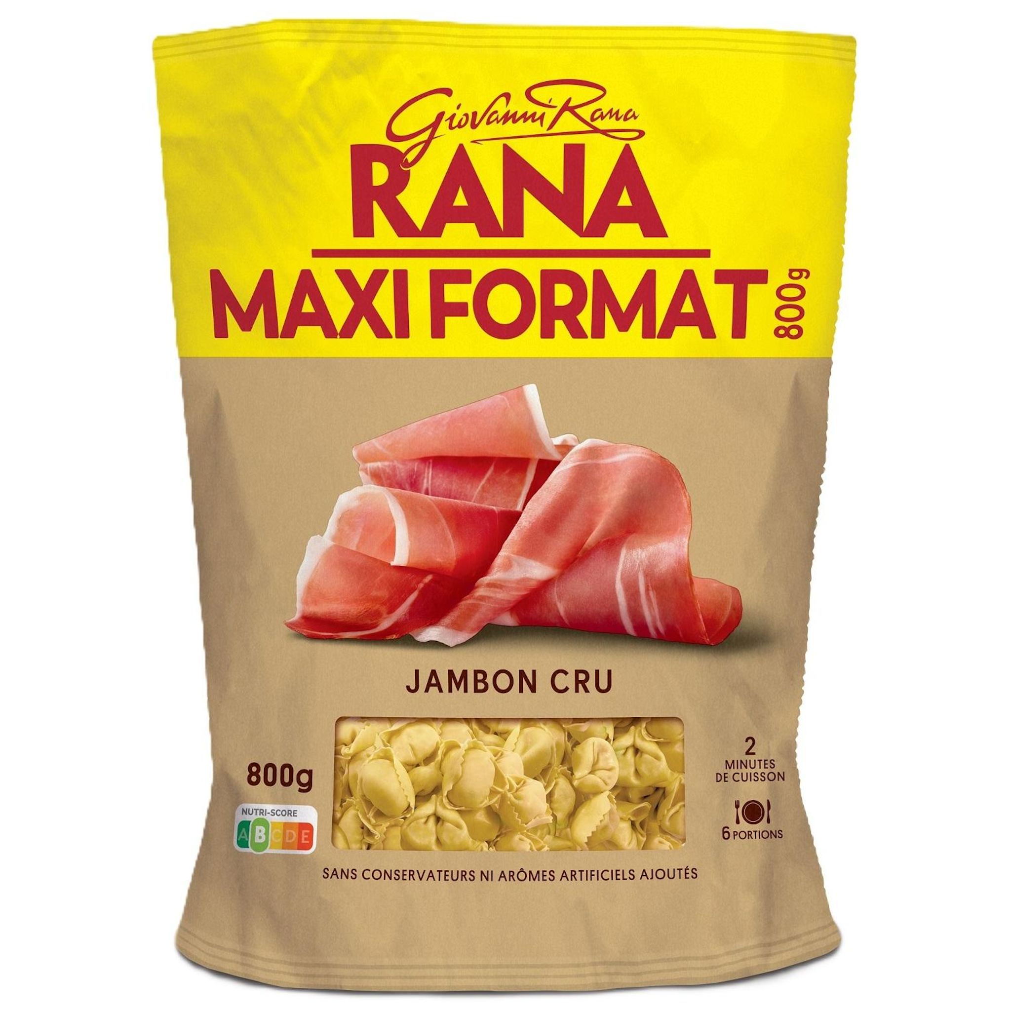 RANA Cappelletti jambon cru 6 parts 800g