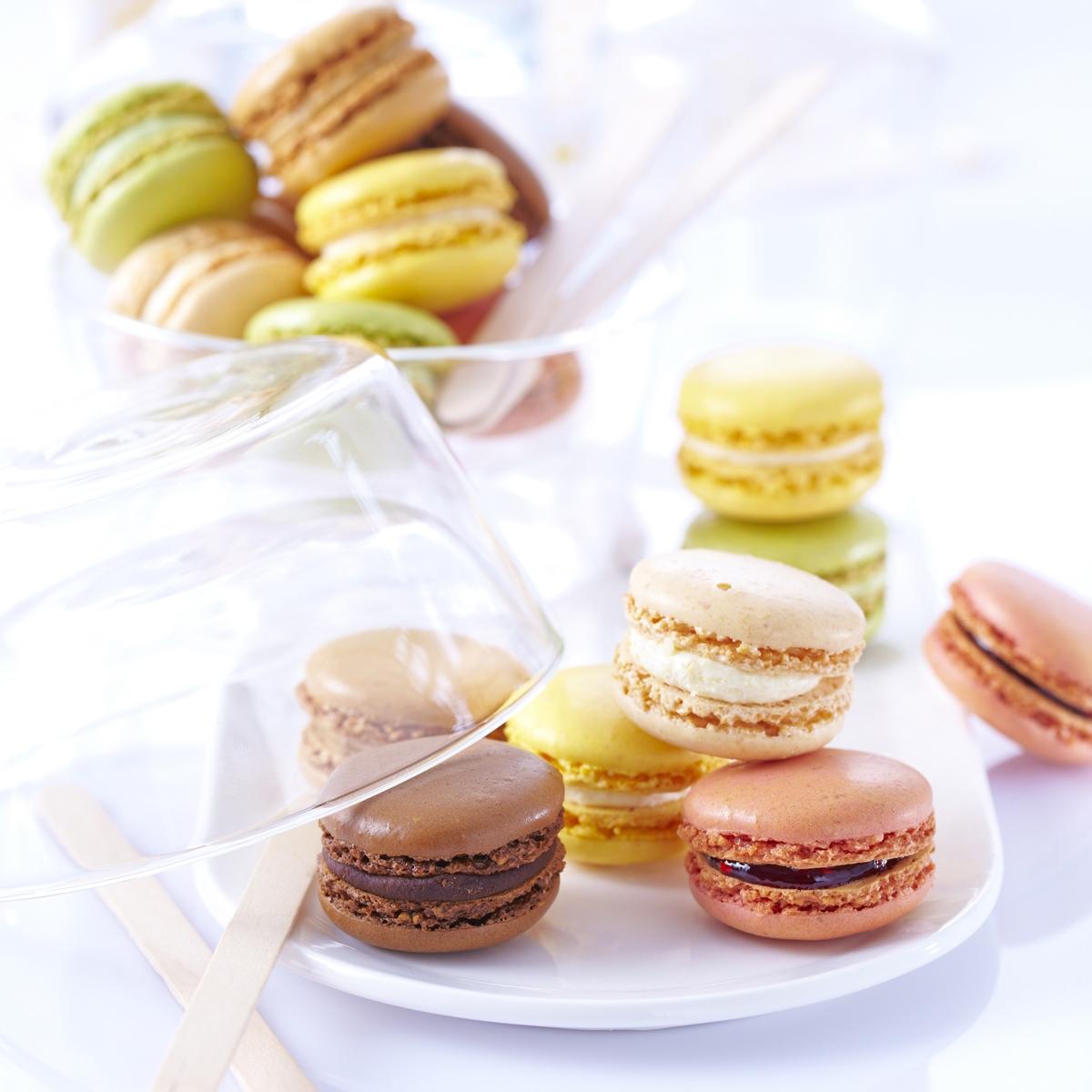 SERVICE TRAITEUR Plateau macarons 36 pièces 460g