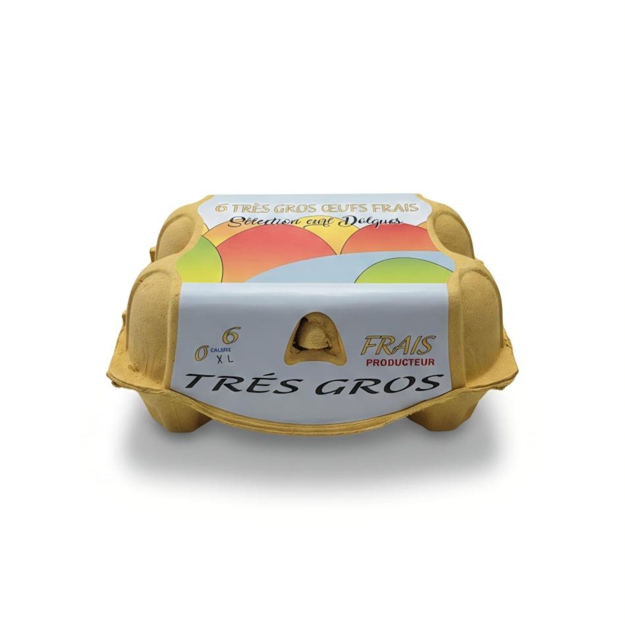 EURL DOLQUES Gros oeufs frais 6 pièces