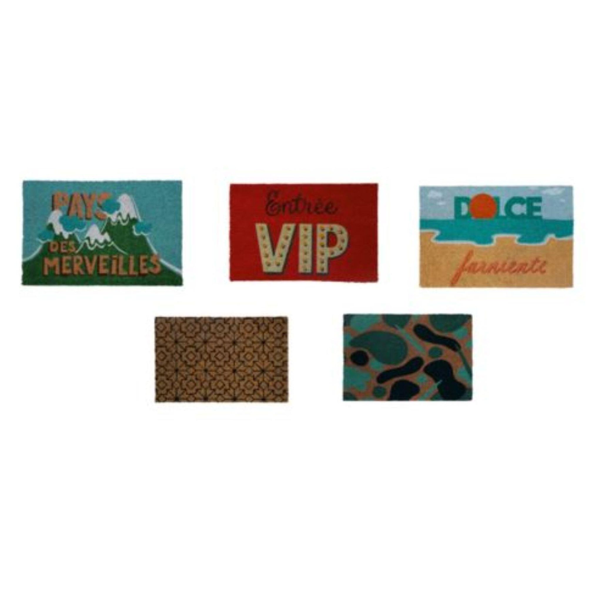 ELEPHANT Brosse-pieds coco deco 40x60 1 pièce