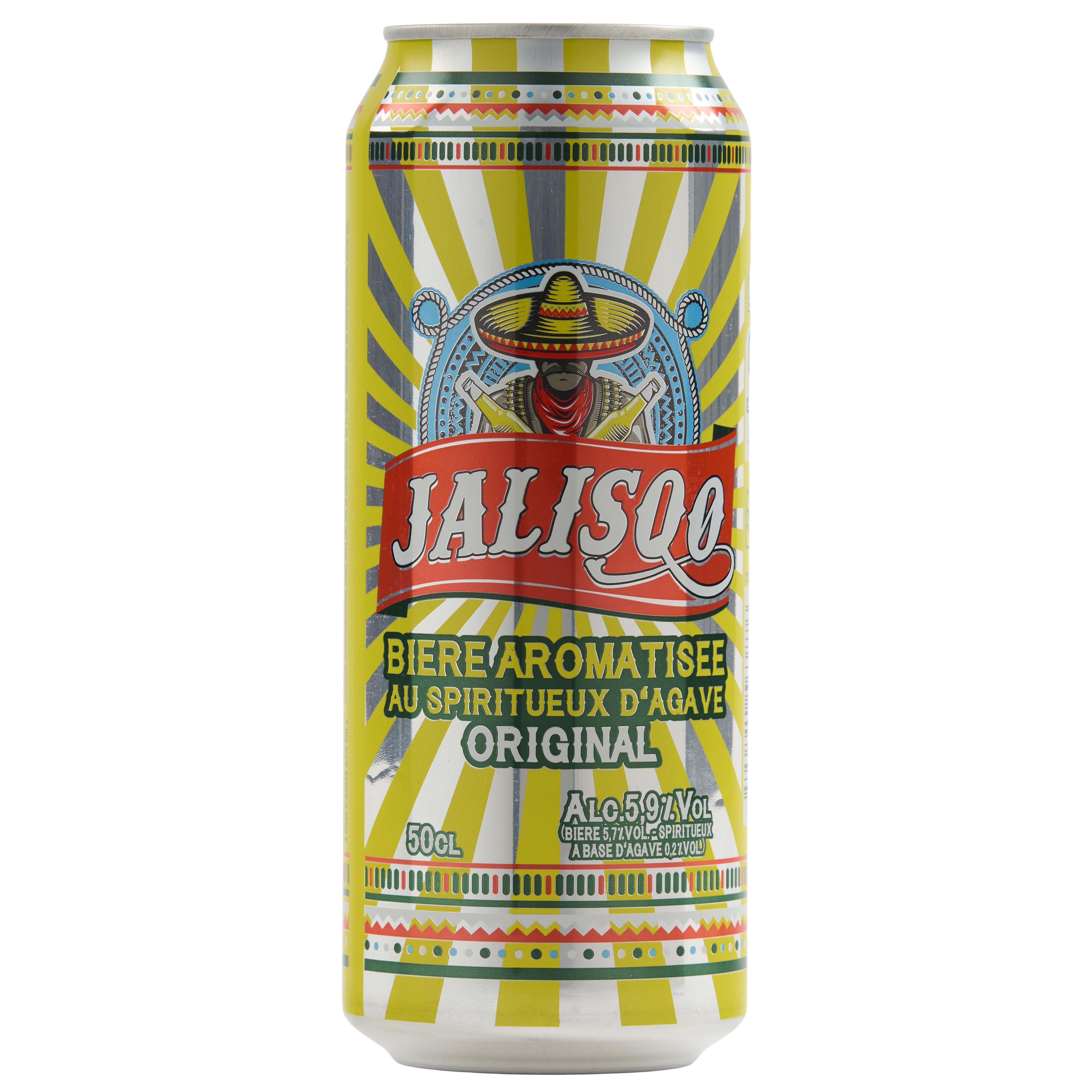 JALISQO Bière aromatisée tequila 5.9% boîte 50cl