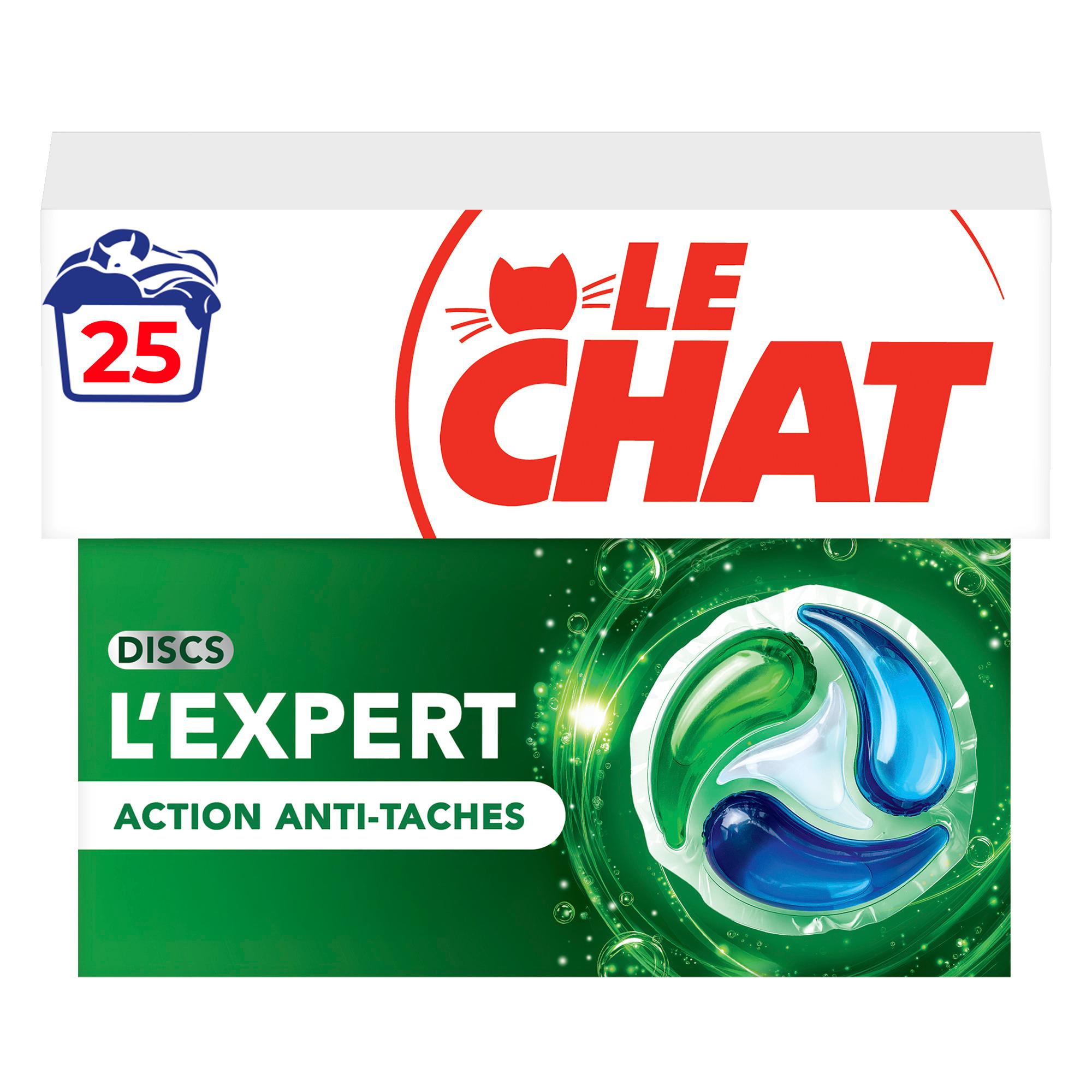 LE CHAT Lessive capsules l'expert hypoallergénique 25 doses