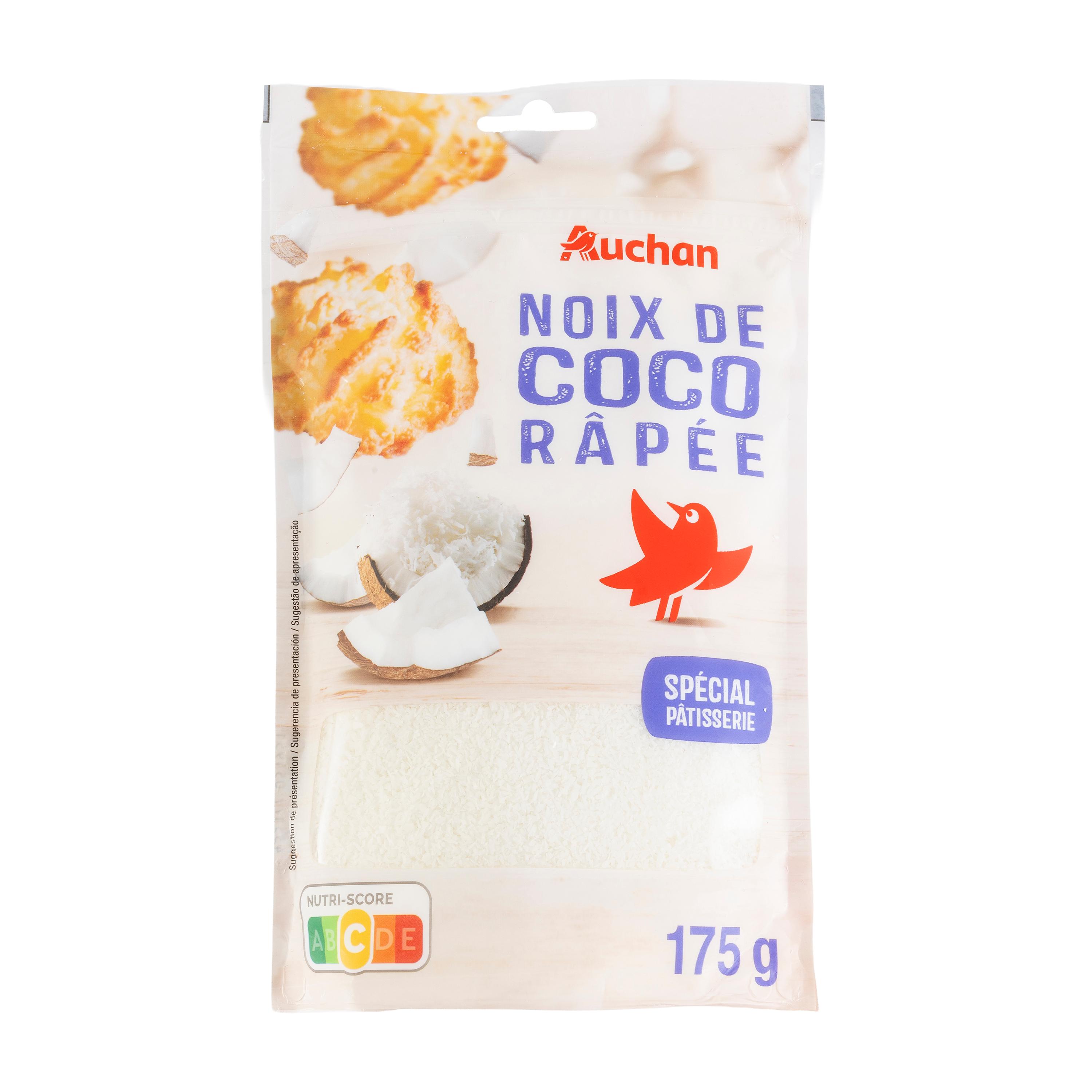 AUCHAN Noix de coco râpée 175g