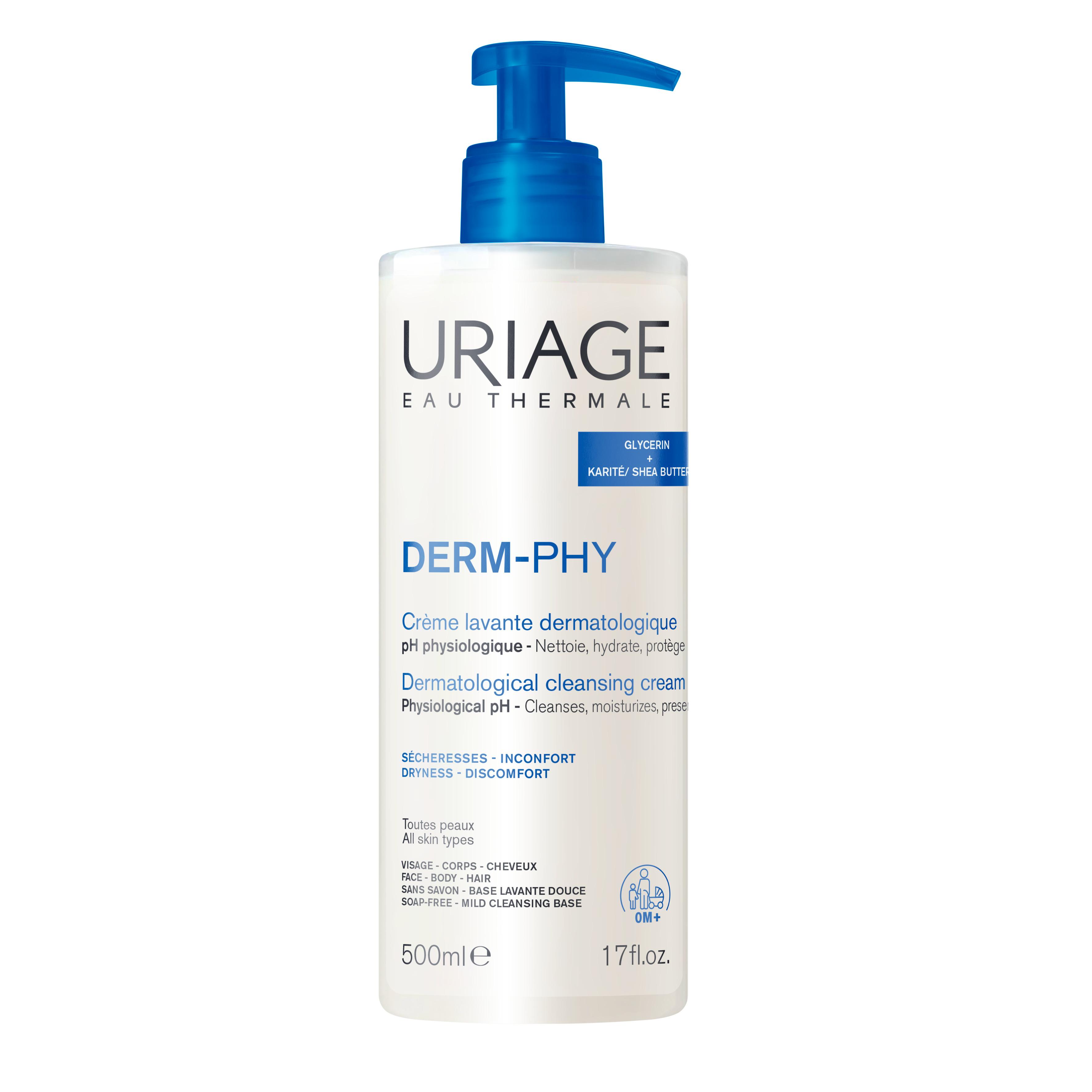URIAGE Derm-phy Crème lavante dermatologique 500ml