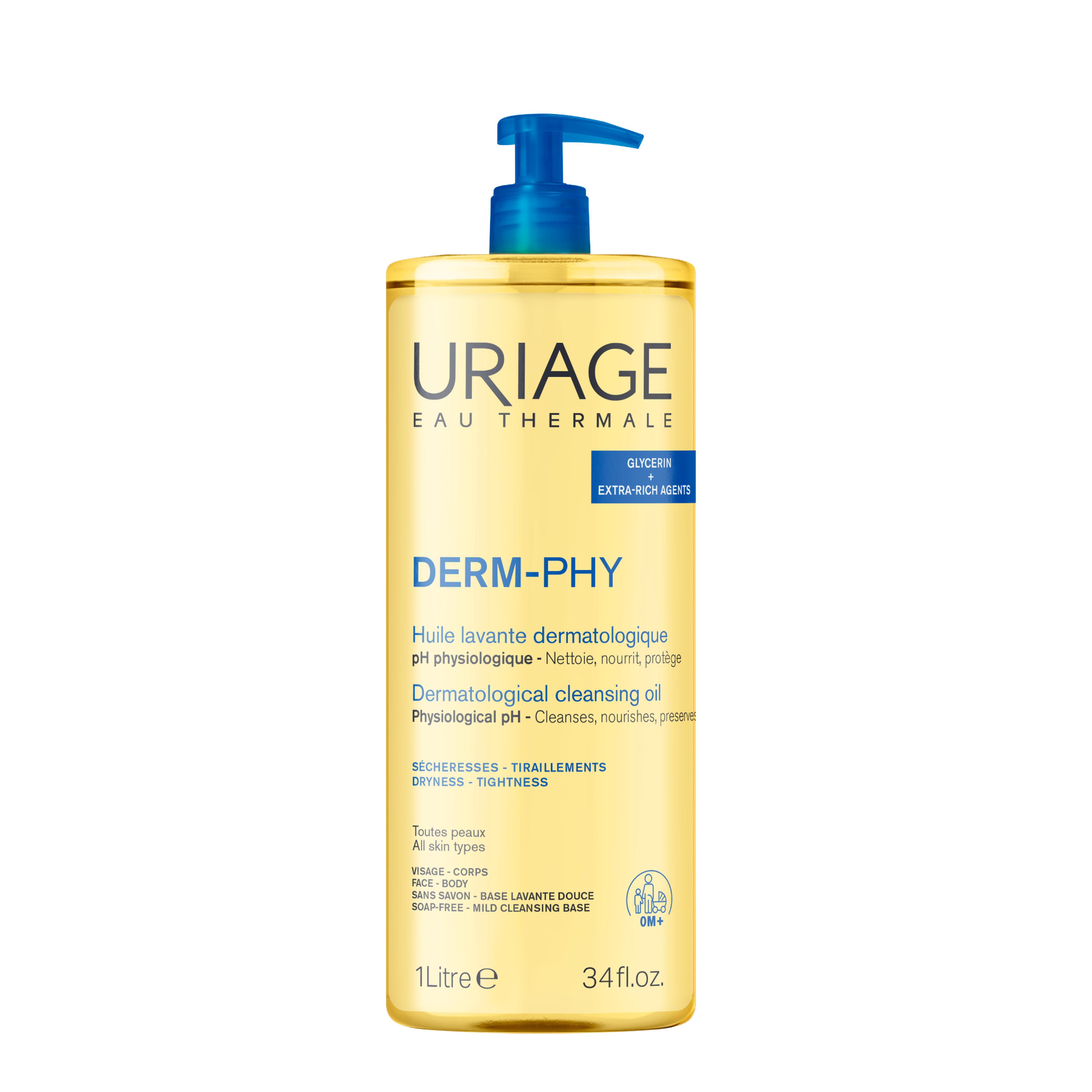URIAGE Derm-phy Huile lavante dermatologique 1l