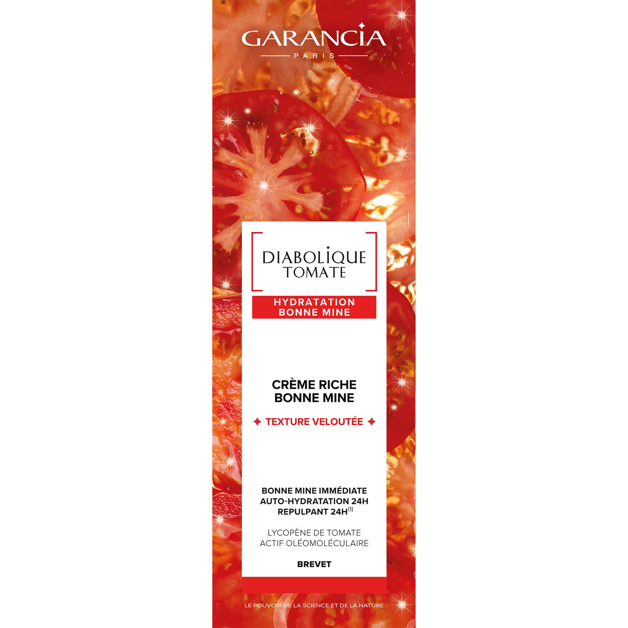 Voir la diapositive 2 : GARANCIA Diabolique tomate crème riche bonne mine immédiate 30ml