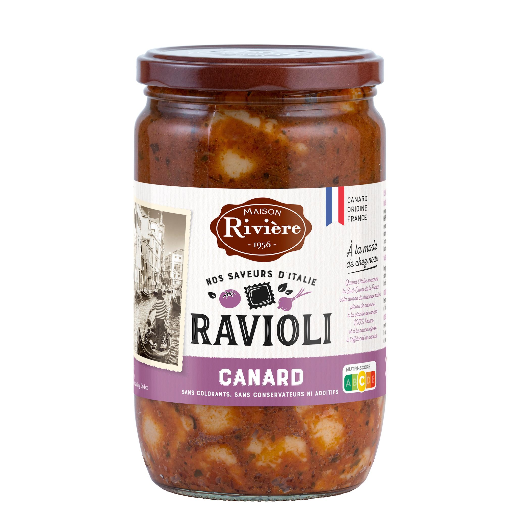 MAISON RIVIERE Ravioli au canard 650g