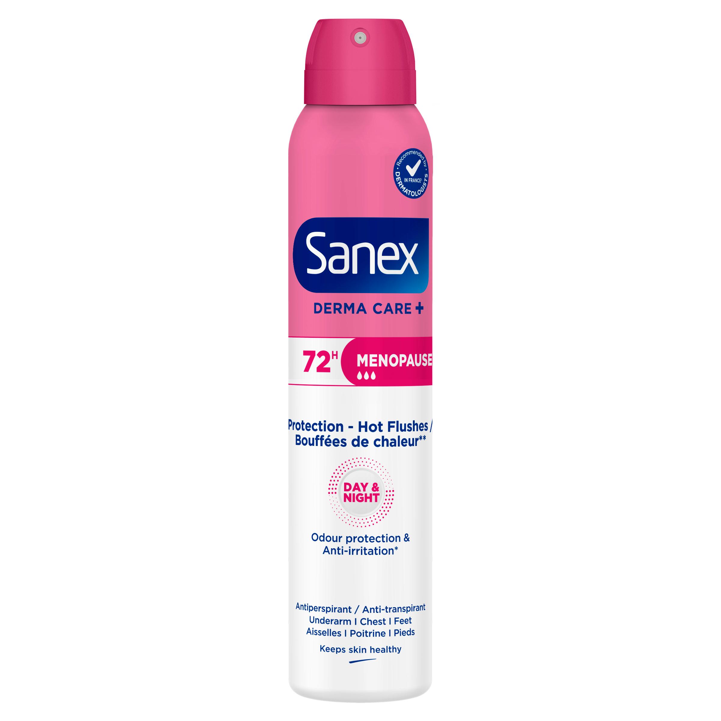 SANEX Derma Care+ Déodorant spray ménopause day & night 200ml