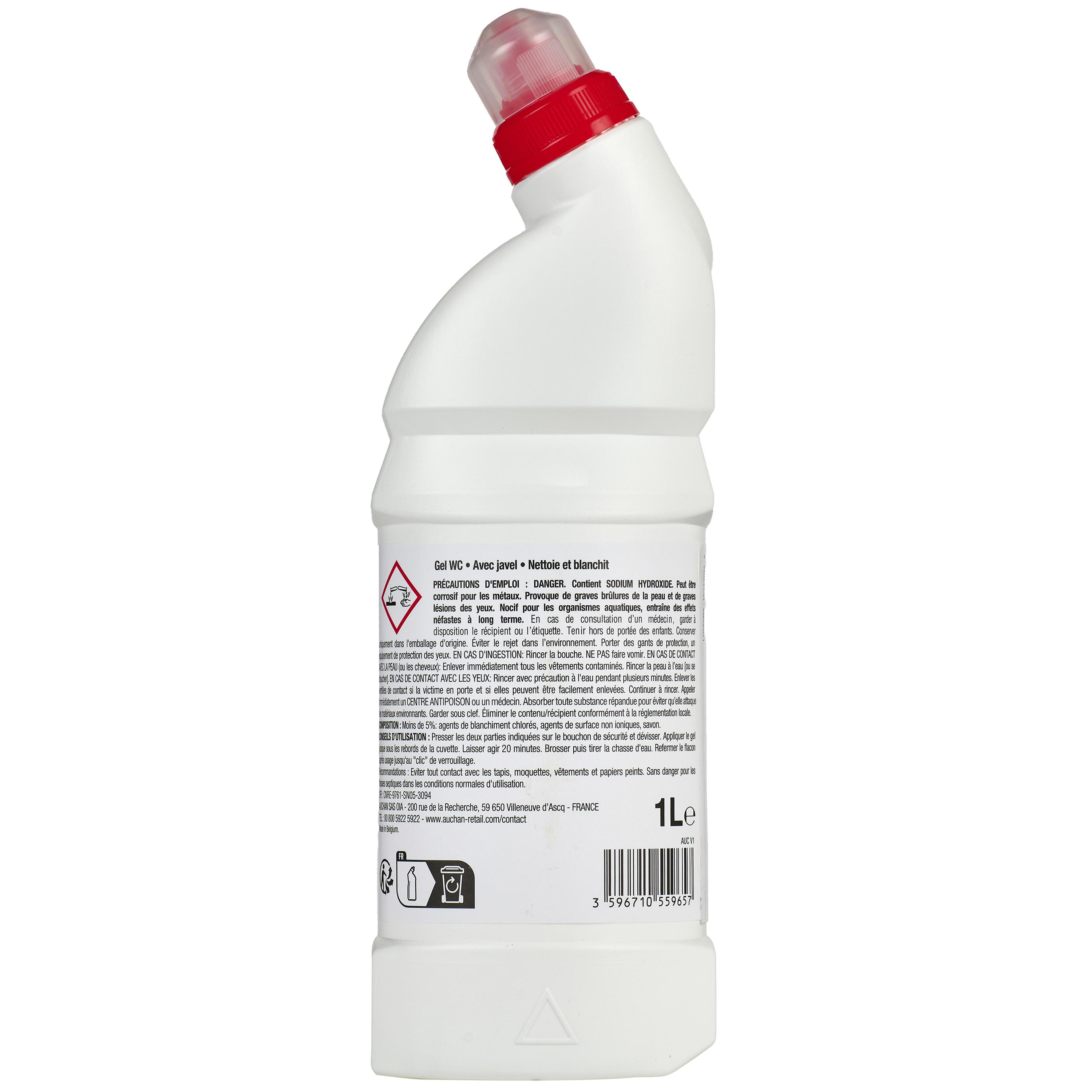 Voir la diapositive 2 : POUCE Gel WC javel 1l