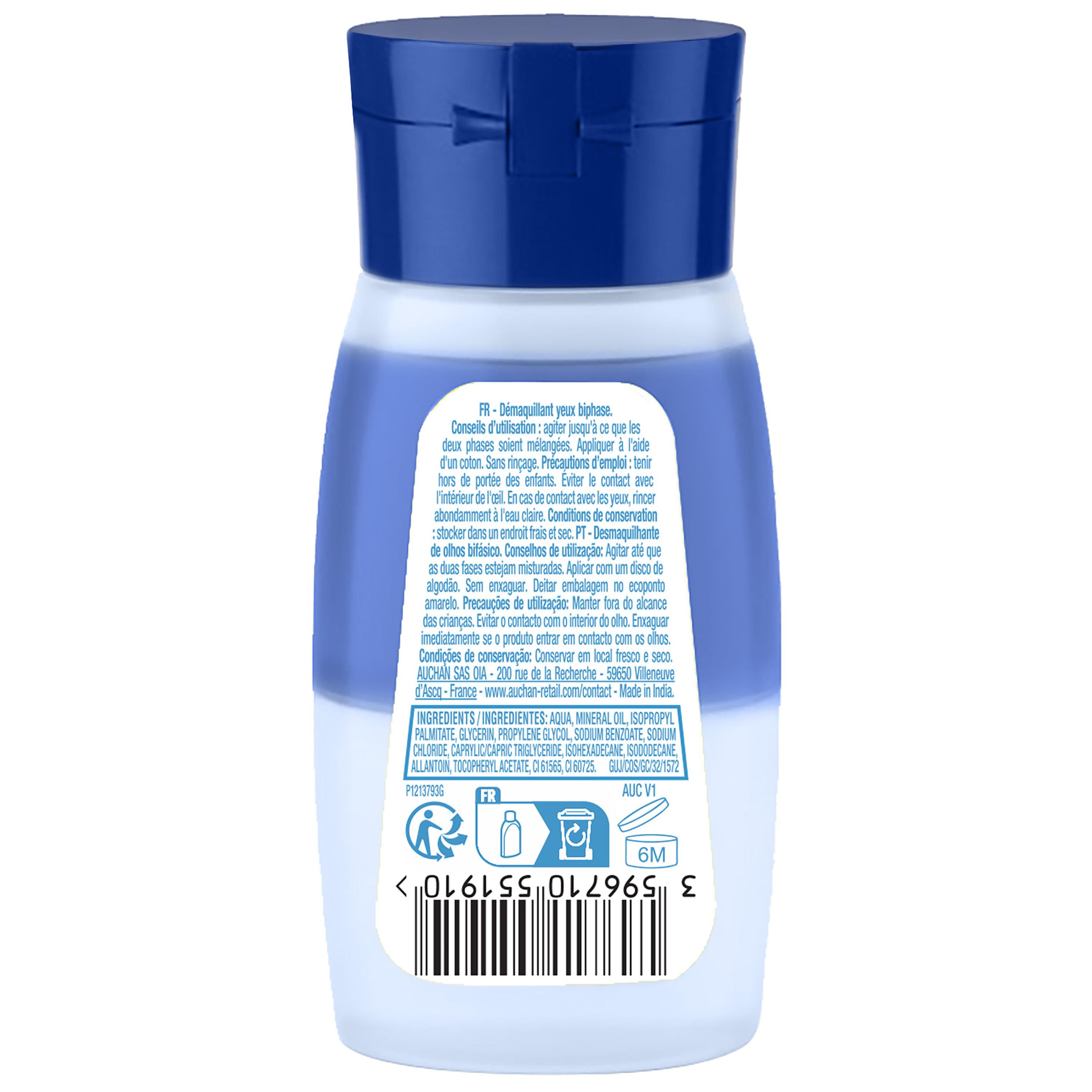 Voir la diapositive 2 : POUCE Démaquillant yeux bi-phase 75ml