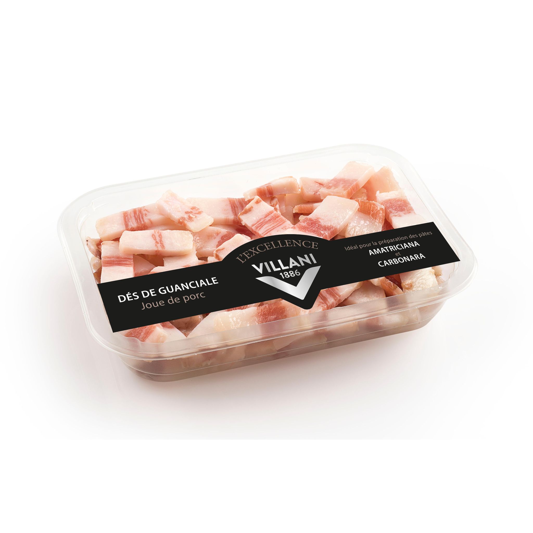 VILLANI Dés de Guanciale 120g