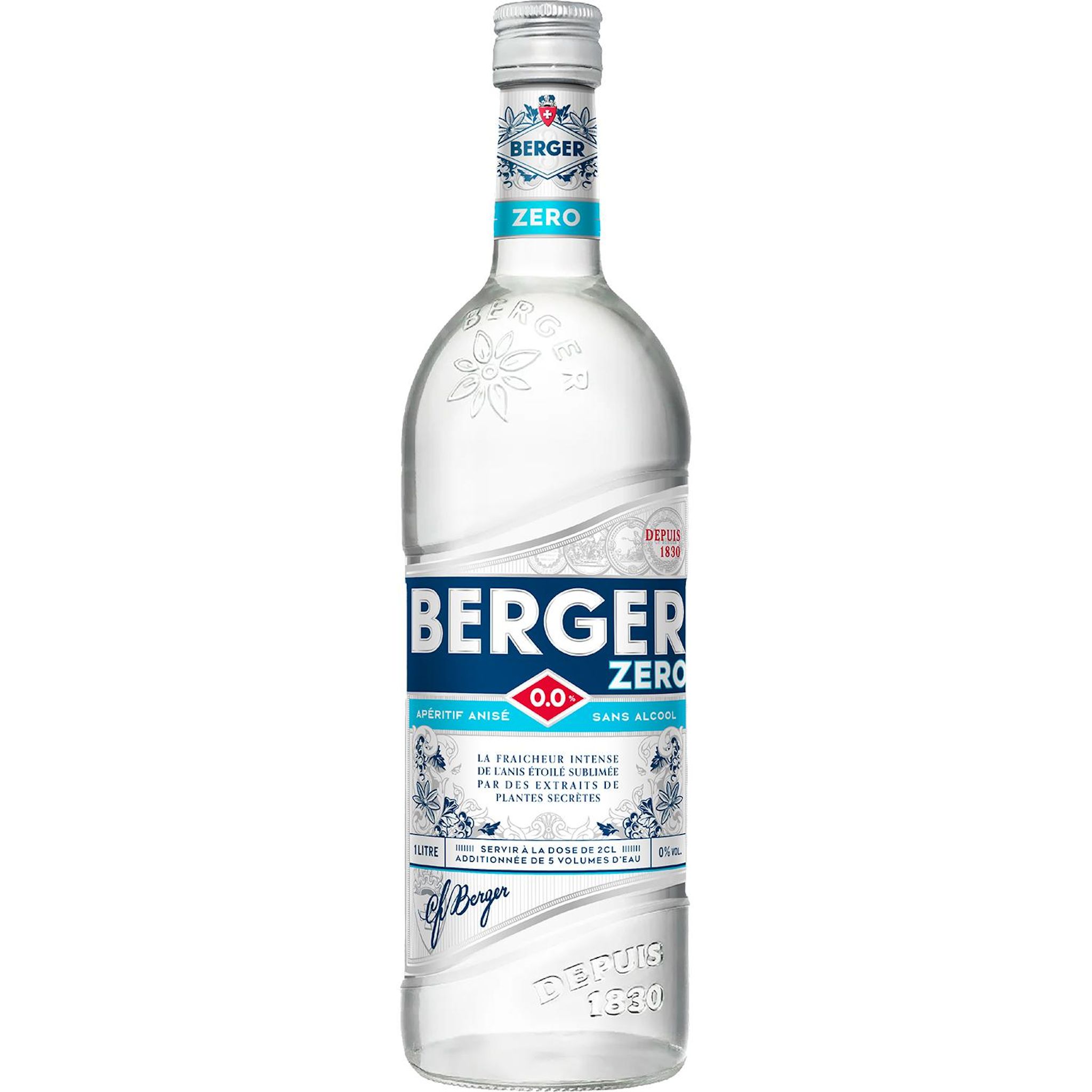 BERGER Apéritif anisé 0% 1l