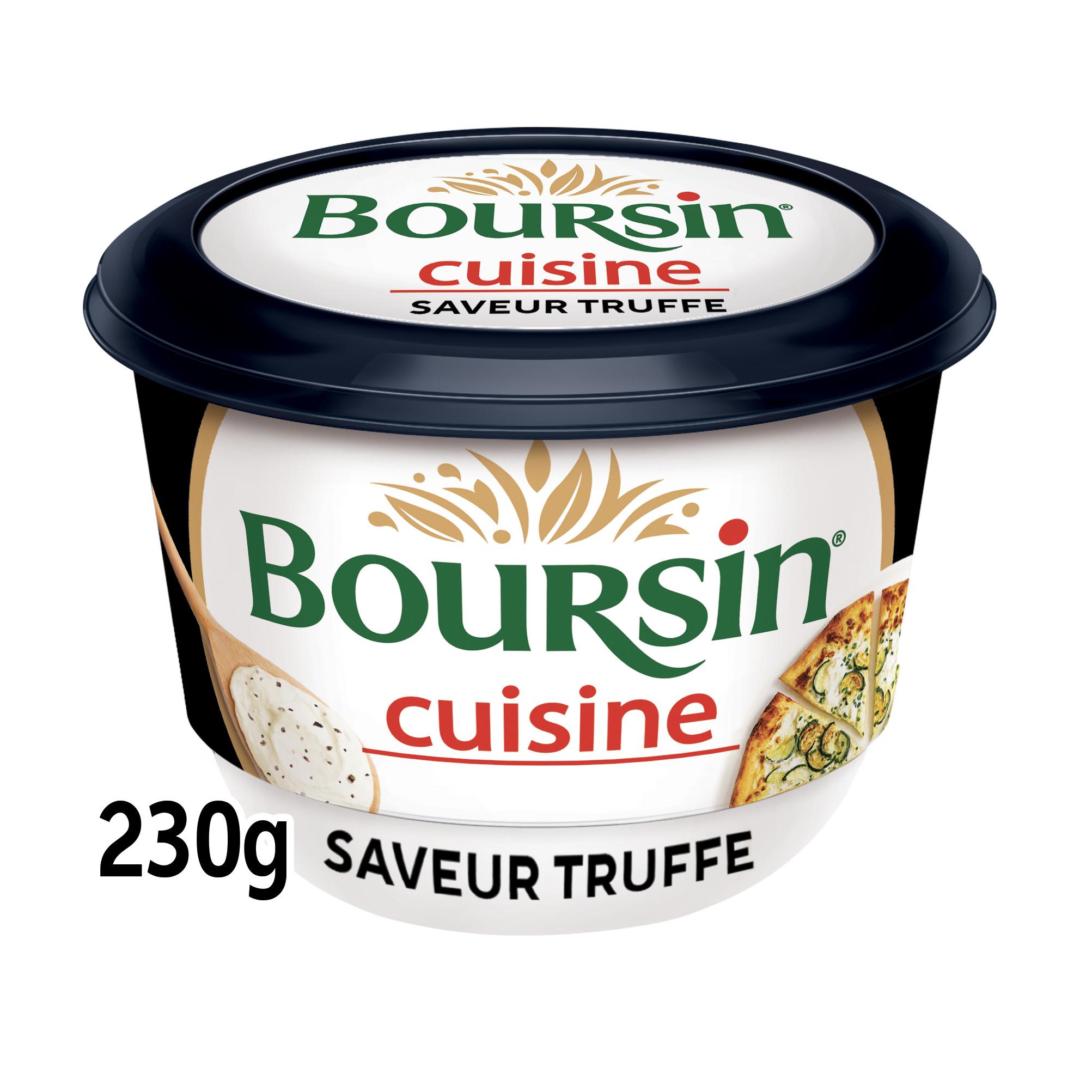 BOURSIN Préparation culinaire saveur truffe 230g