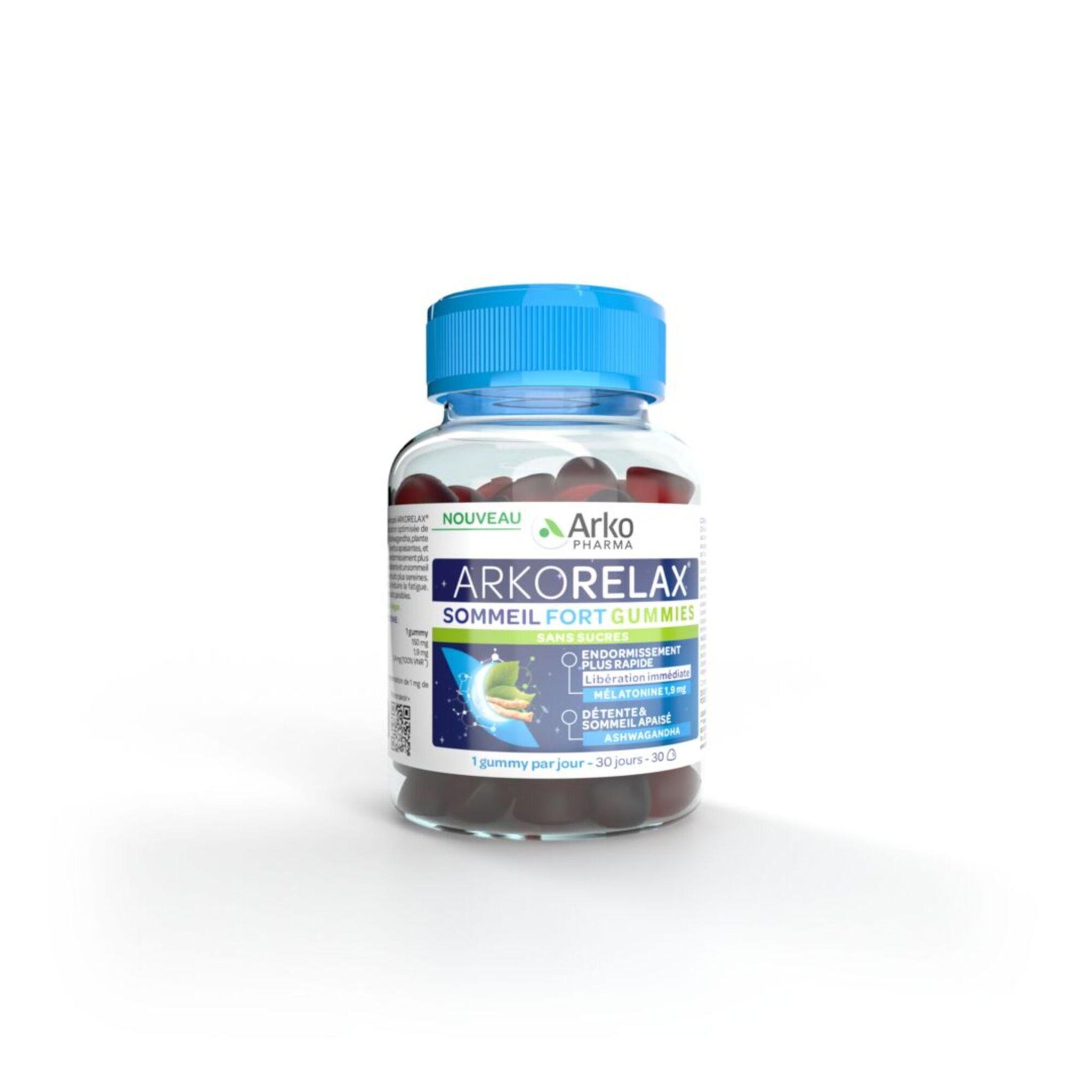 ARKOPHARMA Arkorelax sommeil fort 30 gummies