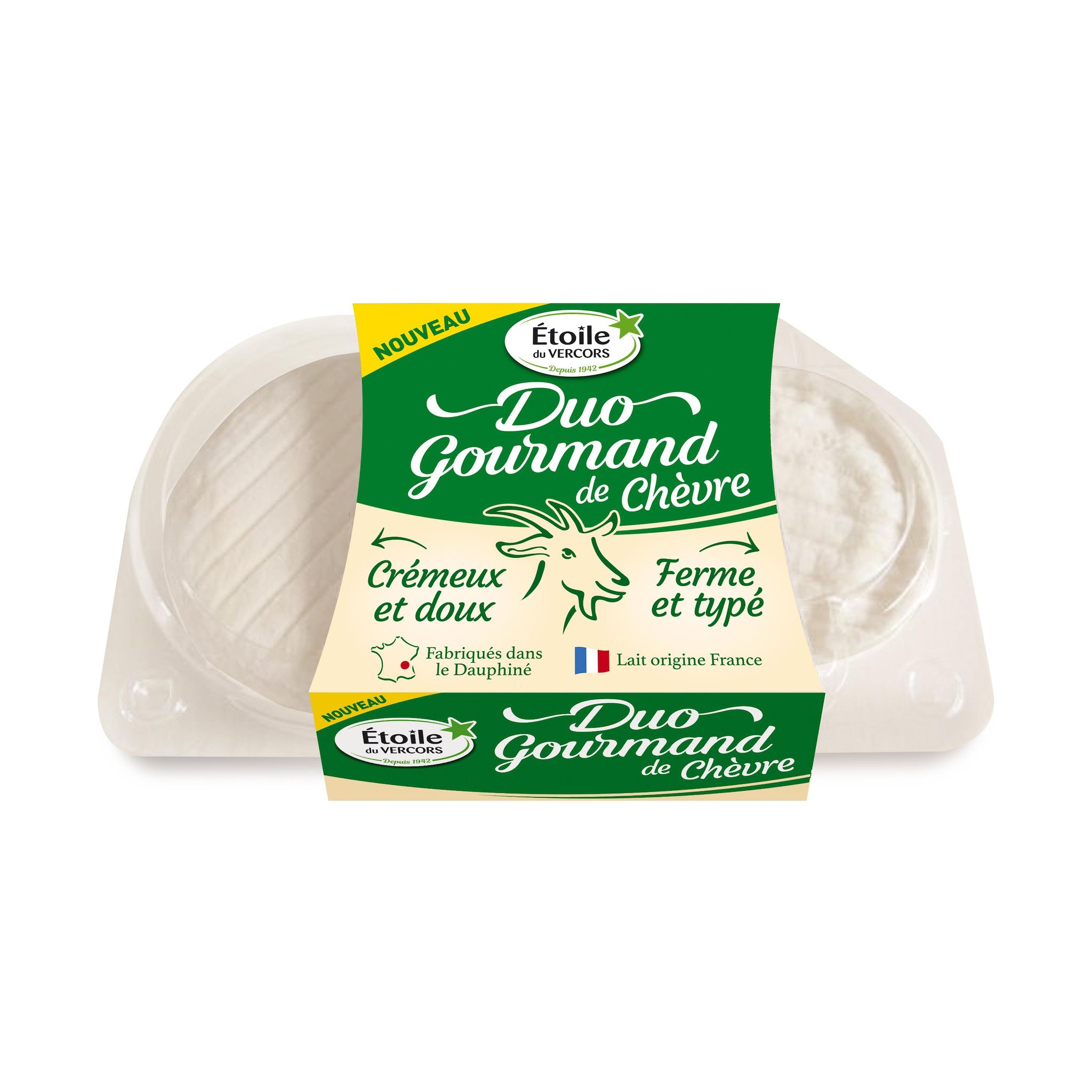 ETOILE DU VERCORS Fromage de chèvre au lait thermisé 210g