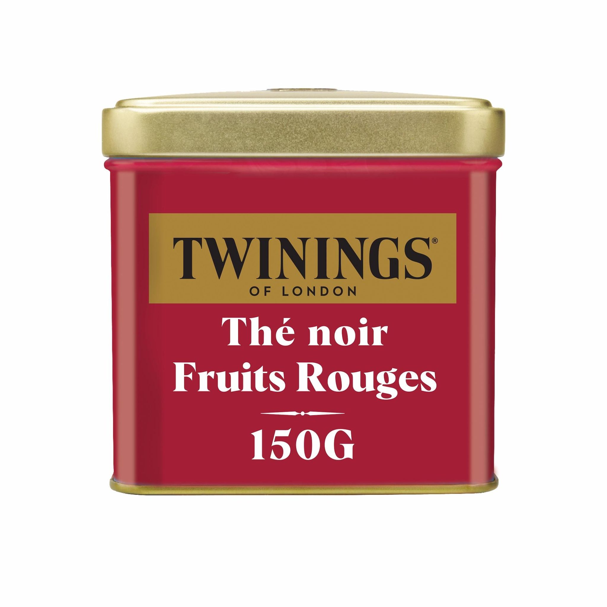 TWININGS Thé noir saveur fruits rouges 150g