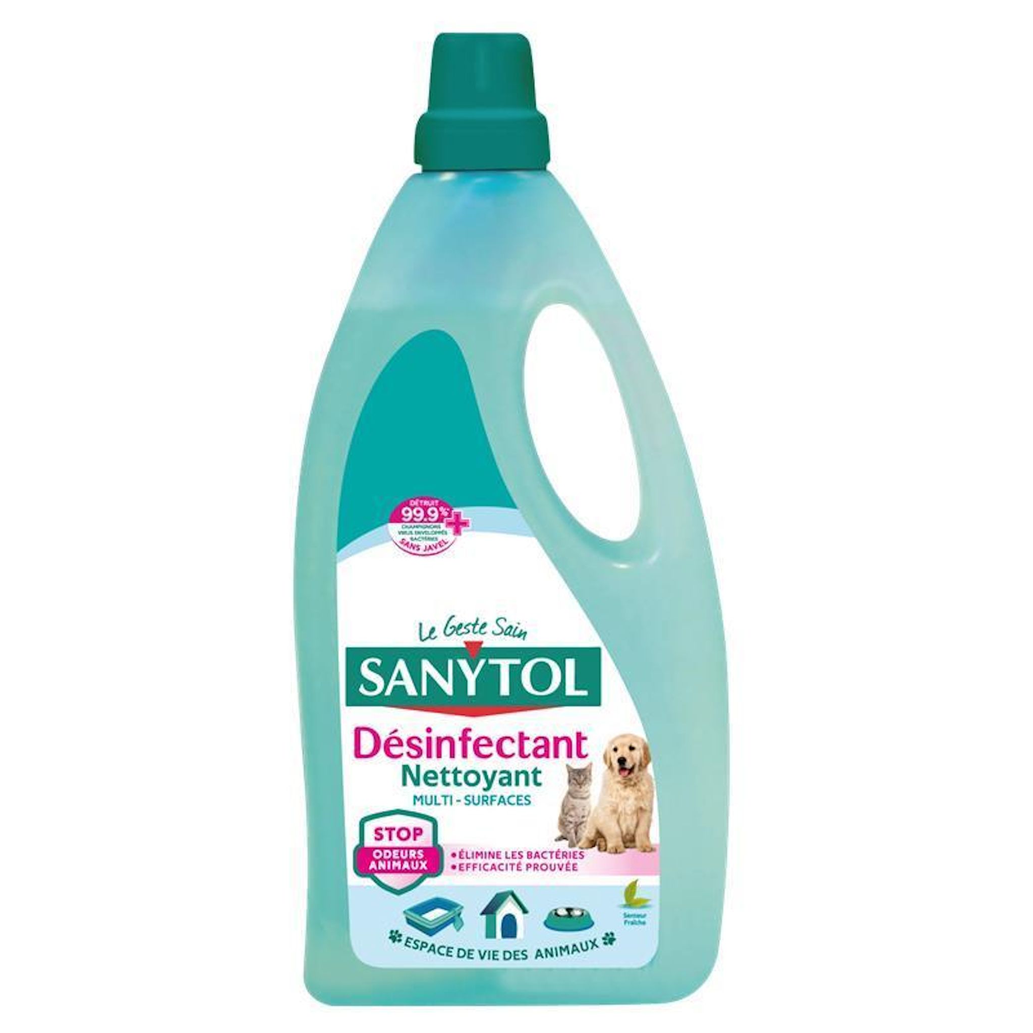 SANYTOL Liquide désinfectant multi-usages eucalyptus 1l