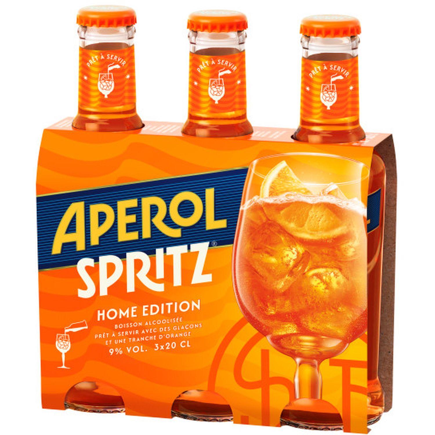 APEROL Spritz fruité 9% 3x20cl