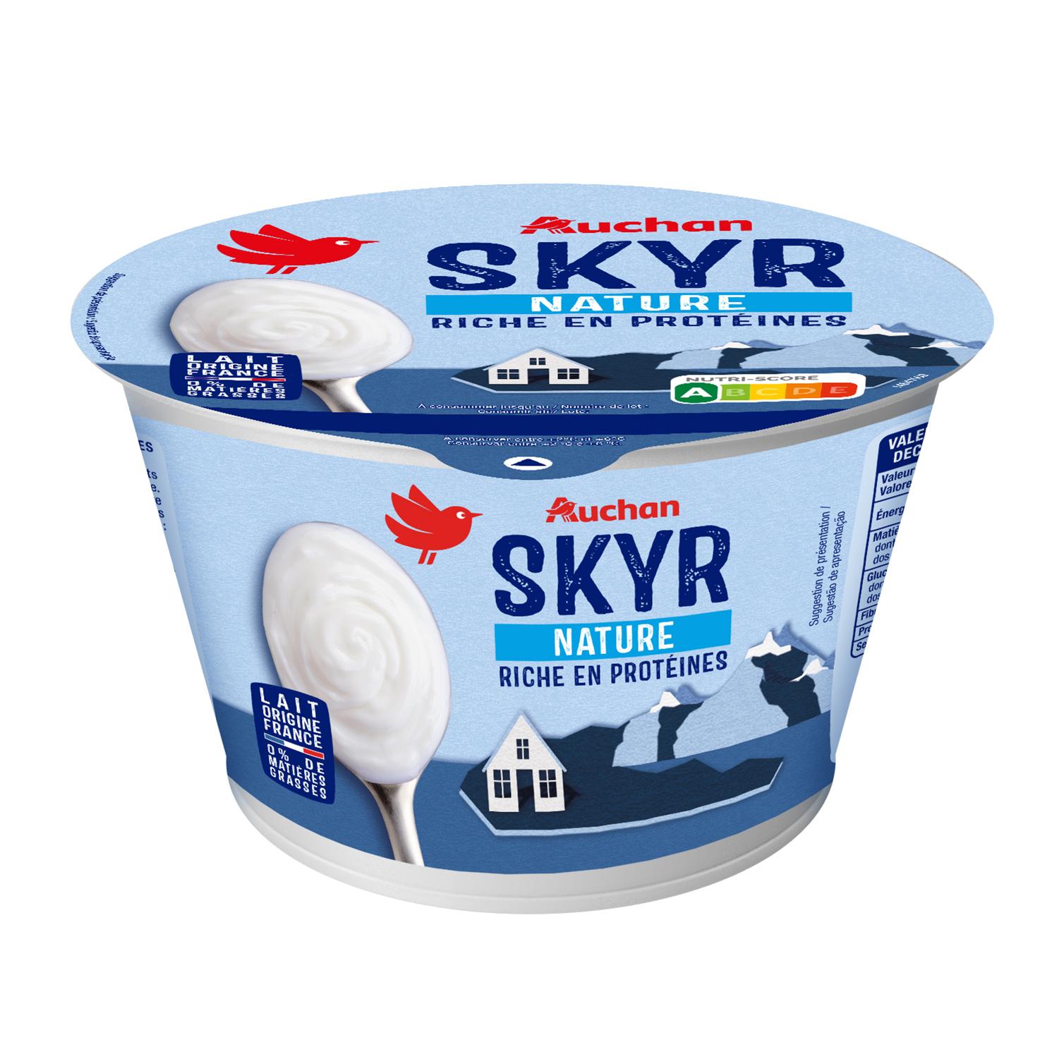 Voir la diapositive 3 : AUCHAN Skyr nature 850g